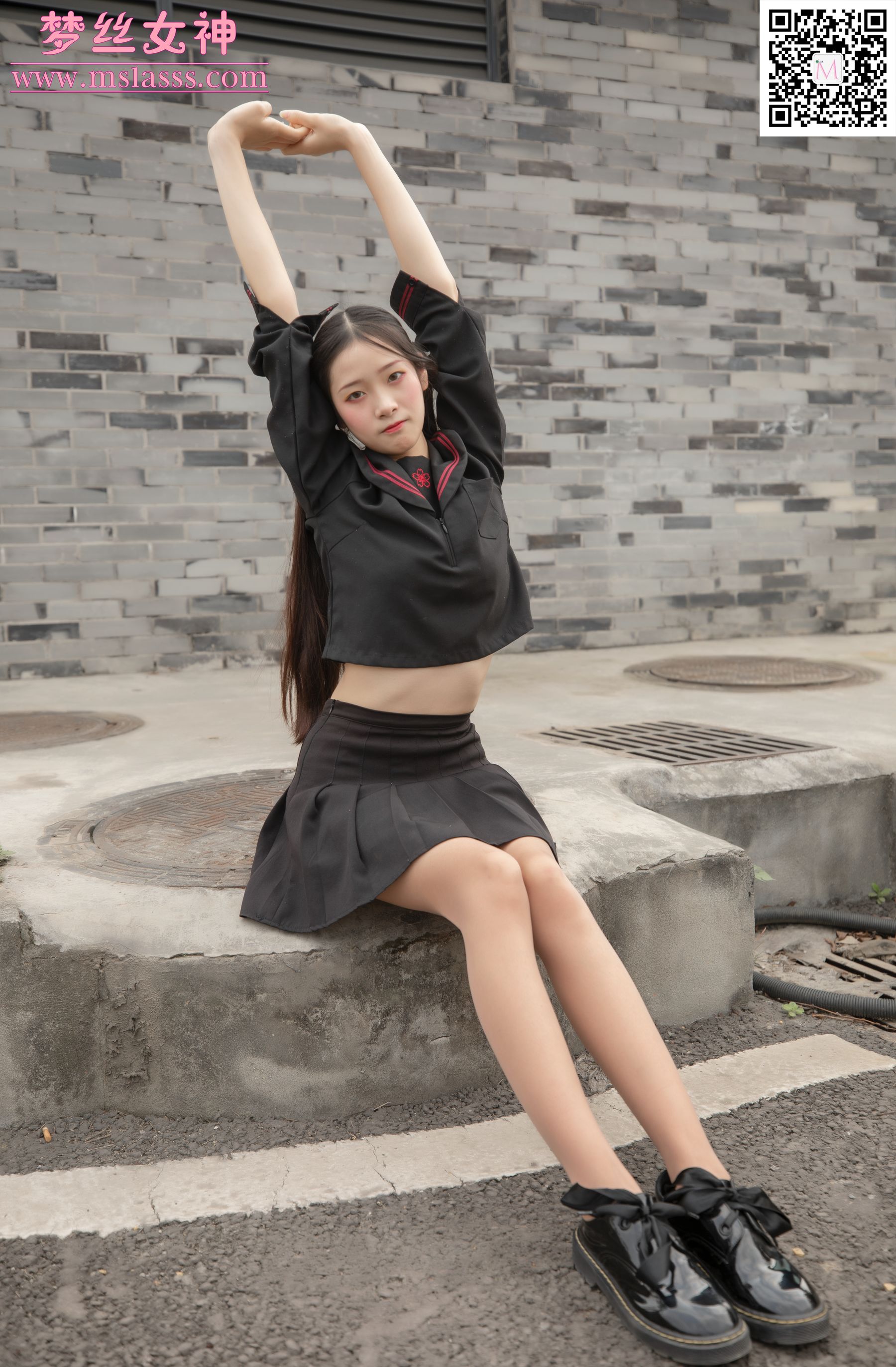 [梦丝女神MSLASS]  诗琪 纤细的腿丫