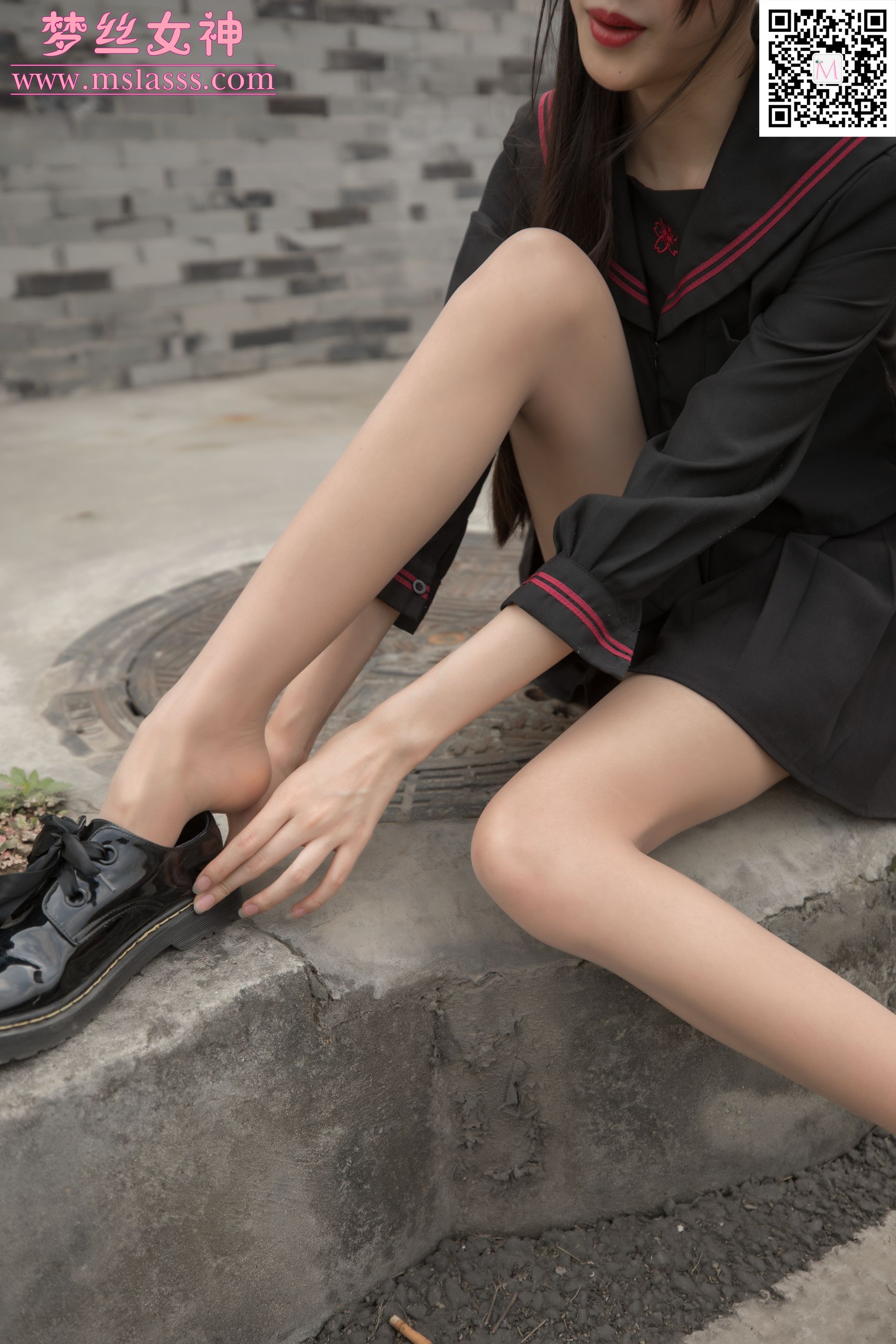 [梦丝女神MSLASS]  诗琪 纤细的腿丫