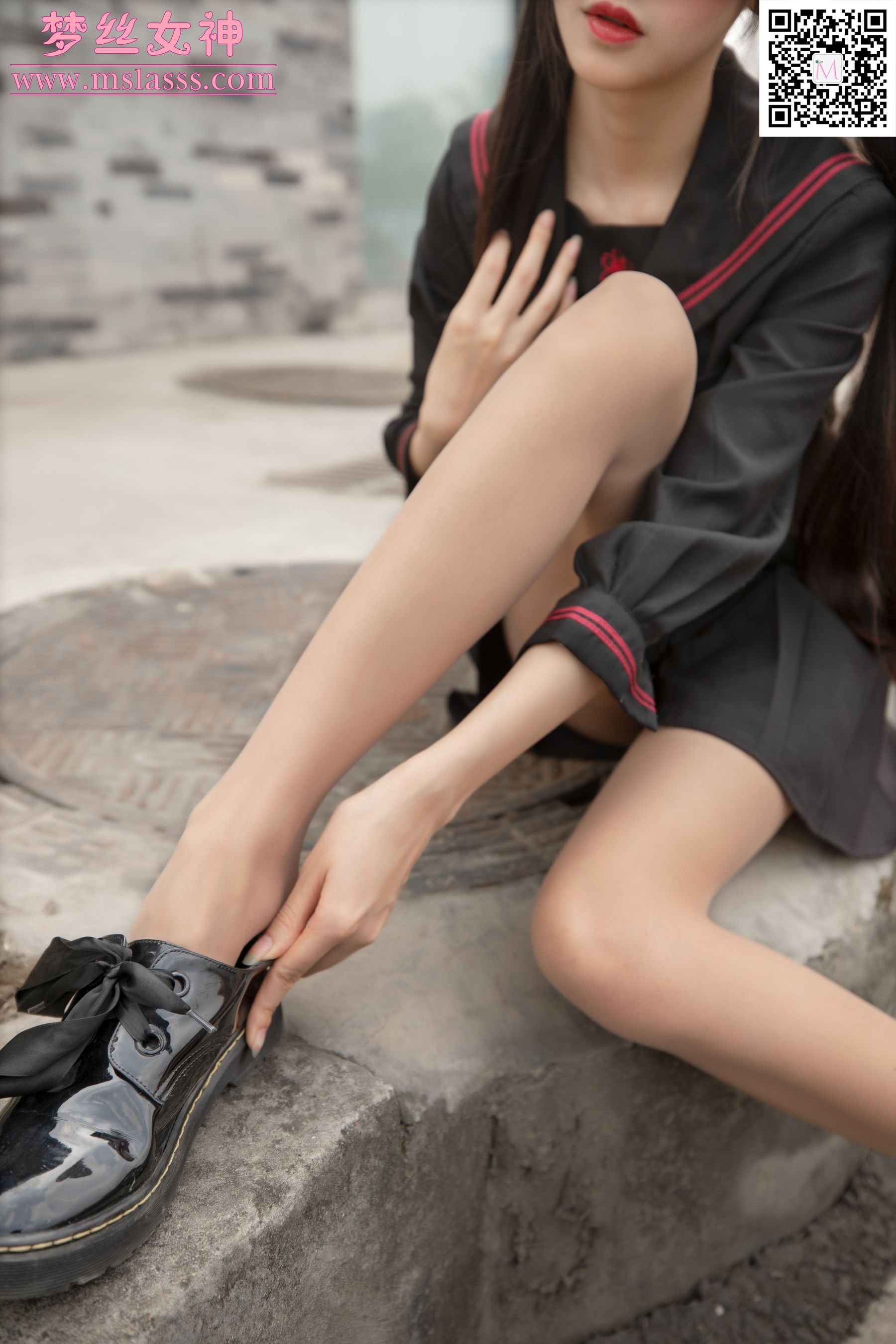 [梦丝女神MSLASS]  诗琪 纤细的腿丫