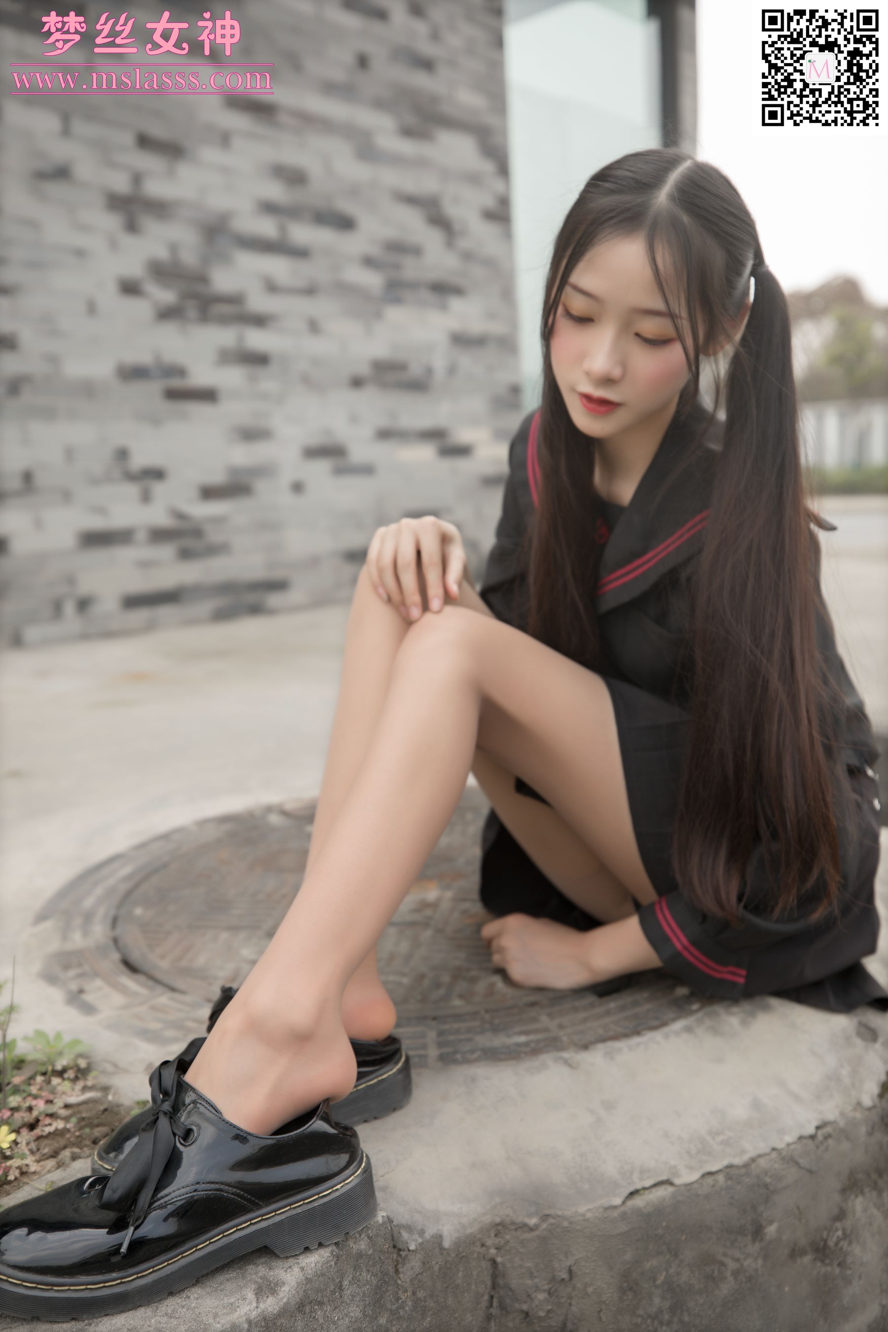 [梦丝女神MSLASS]  诗琪 纤细的腿丫