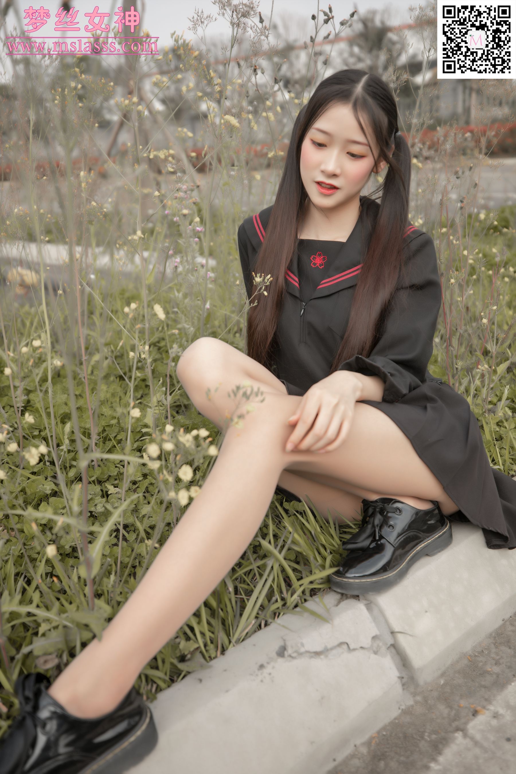 [梦丝女神MSLASS]  诗琪 纤细的腿丫