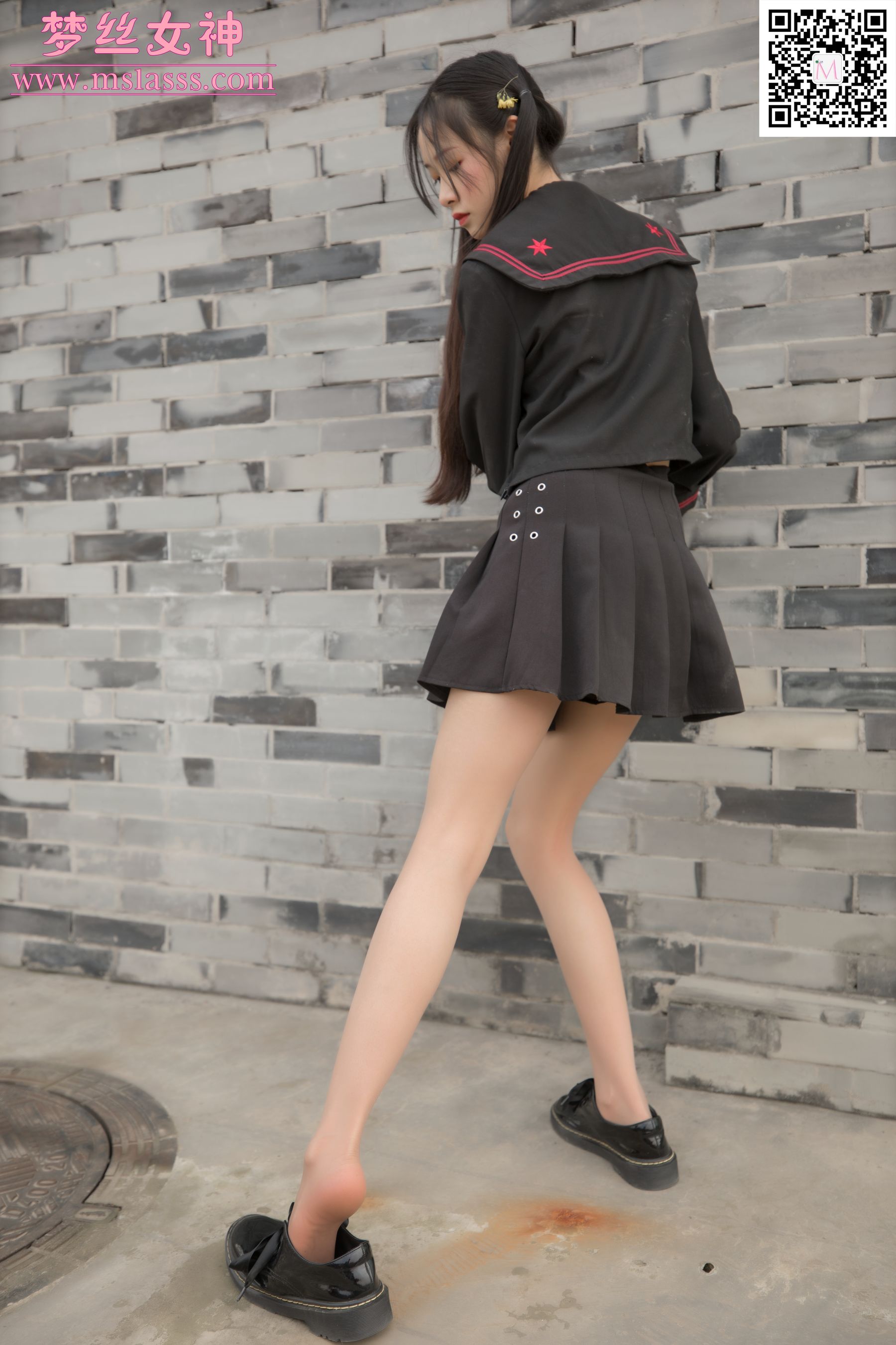 [梦丝女神MSLASS]  诗琪 纤细的腿丫