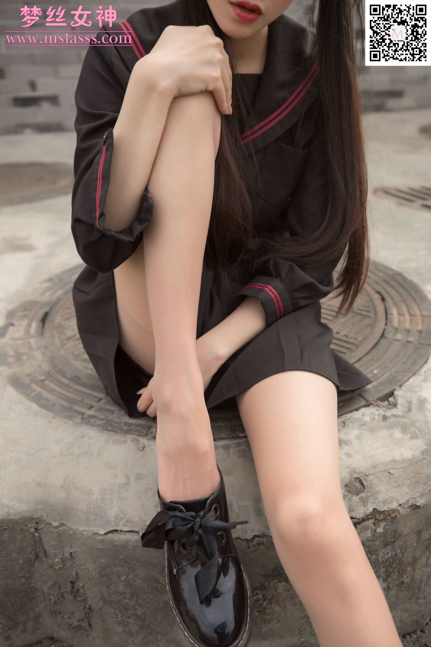 [梦丝女神MSLASS]  诗琪 纤细的腿丫