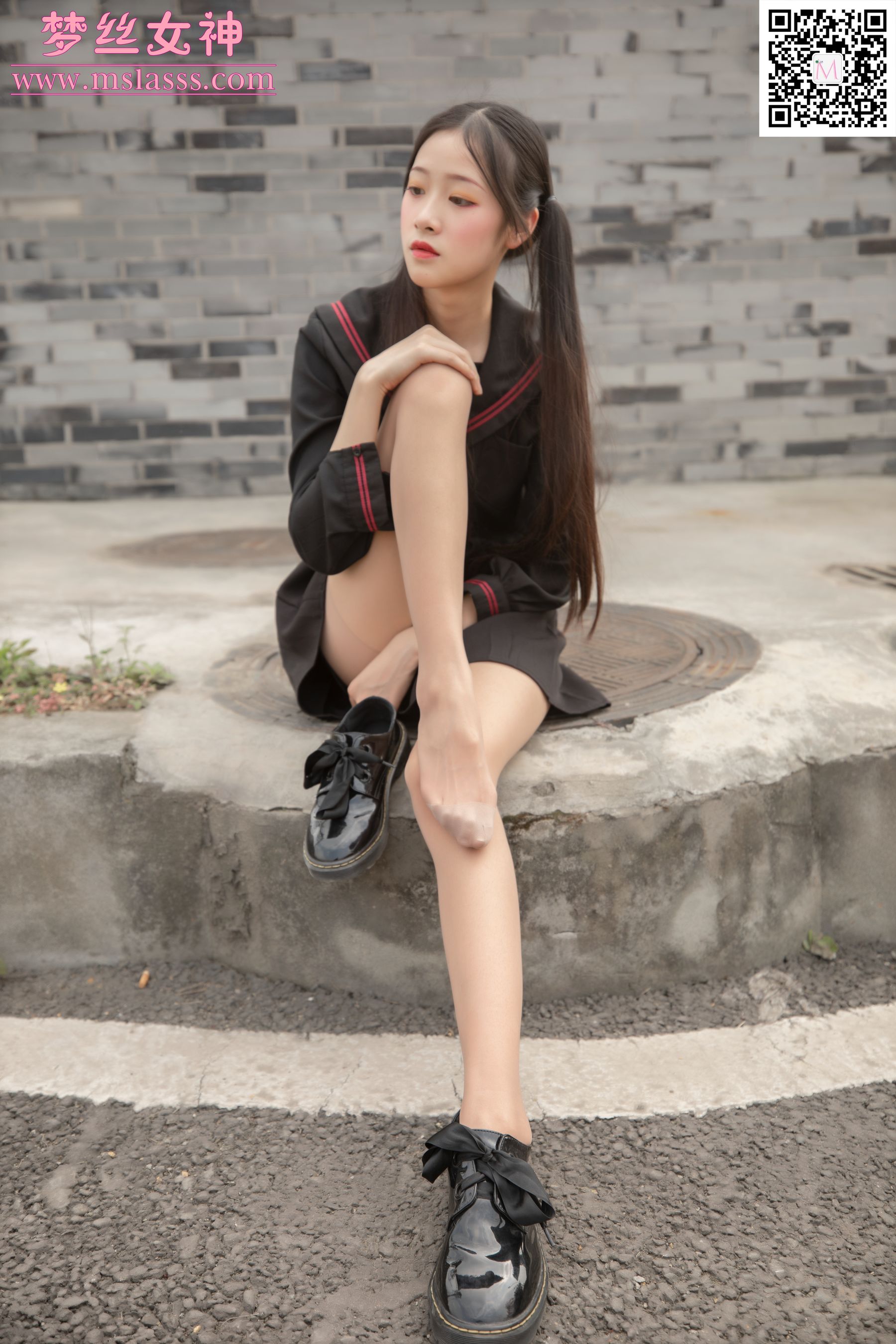 [梦丝女神MSLASS]  诗琪 纤细的腿丫