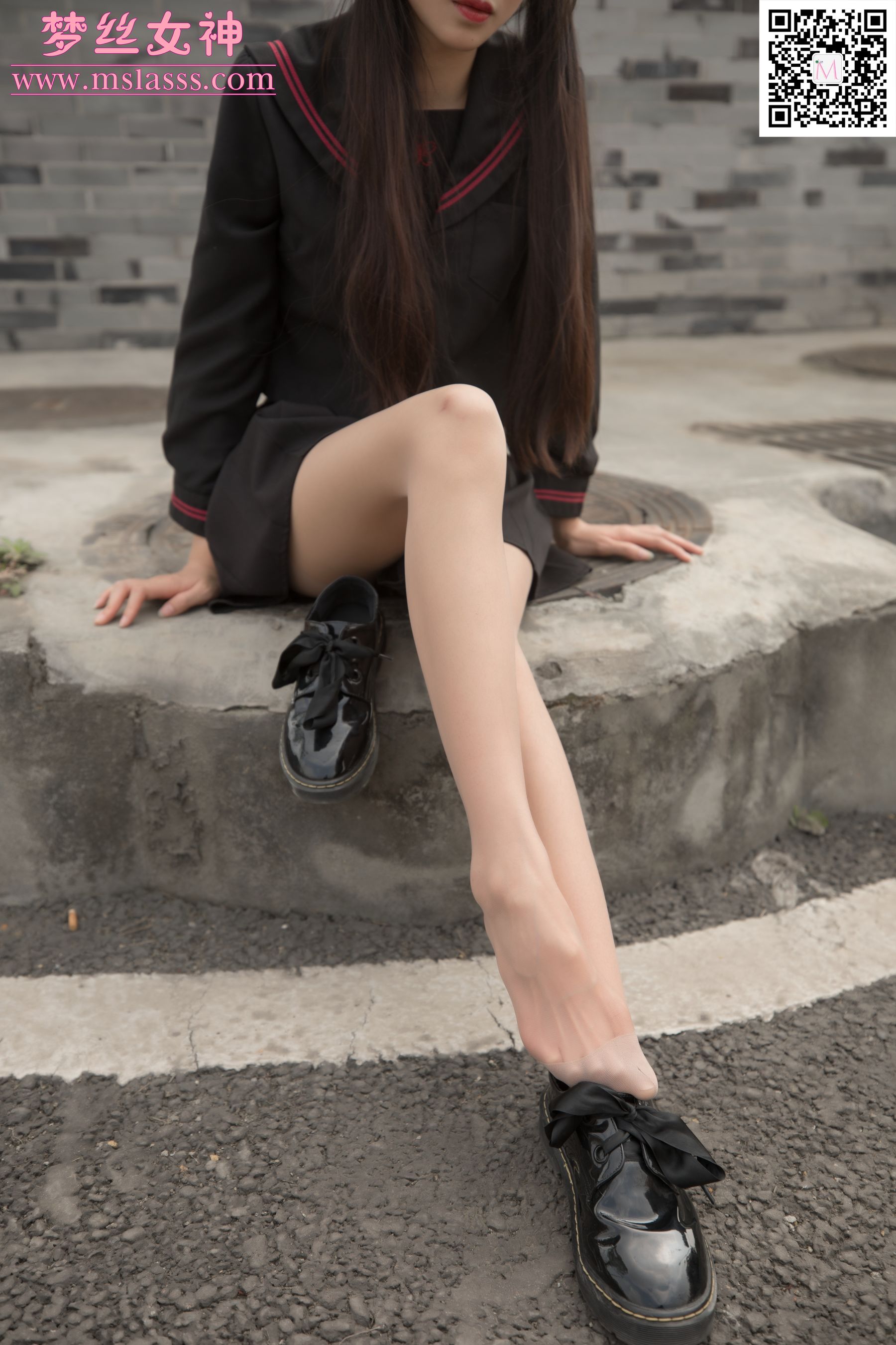 [梦丝女神MSLASS]  诗琪 纤细的腿丫