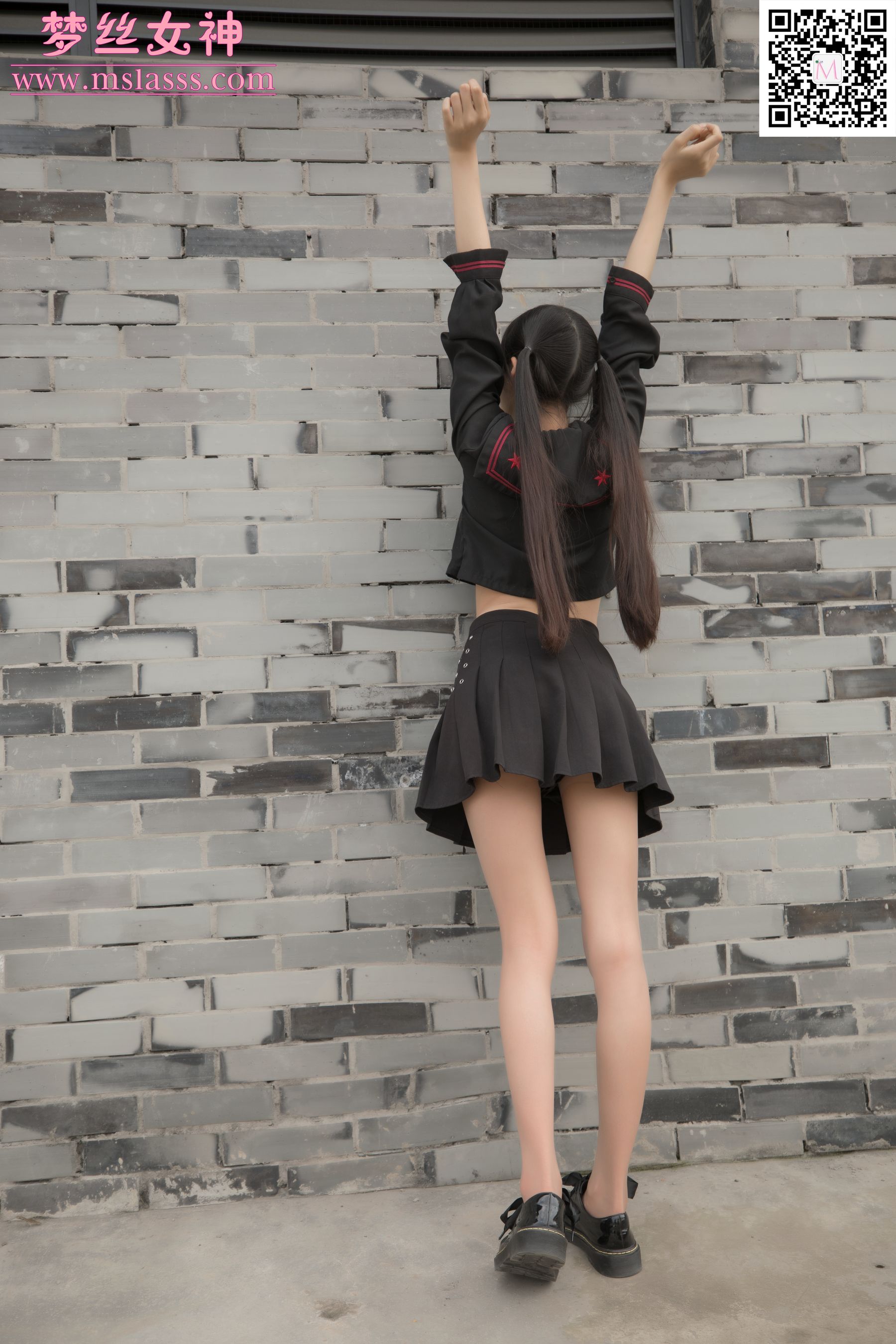 [梦丝女神MSLASS]  诗琪 纤细的腿丫