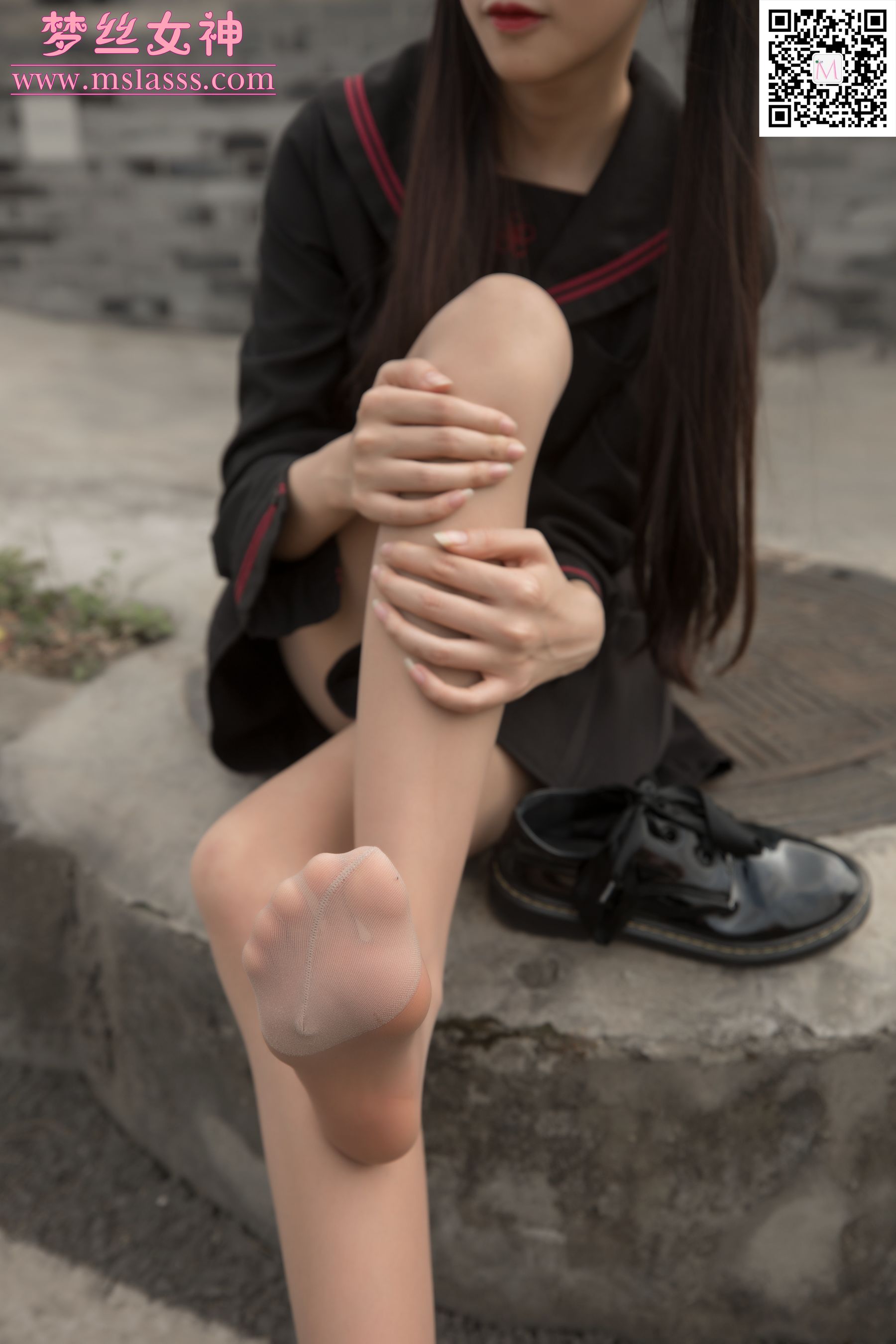 [梦丝女神MSLASS]  诗琪 纤细的腿丫