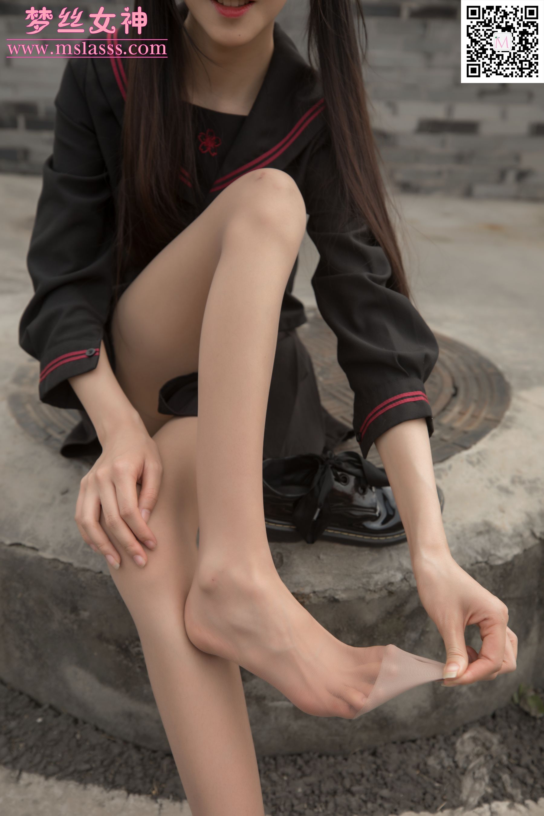 [梦丝女神MSLASS]  诗琪 纤细的腿丫