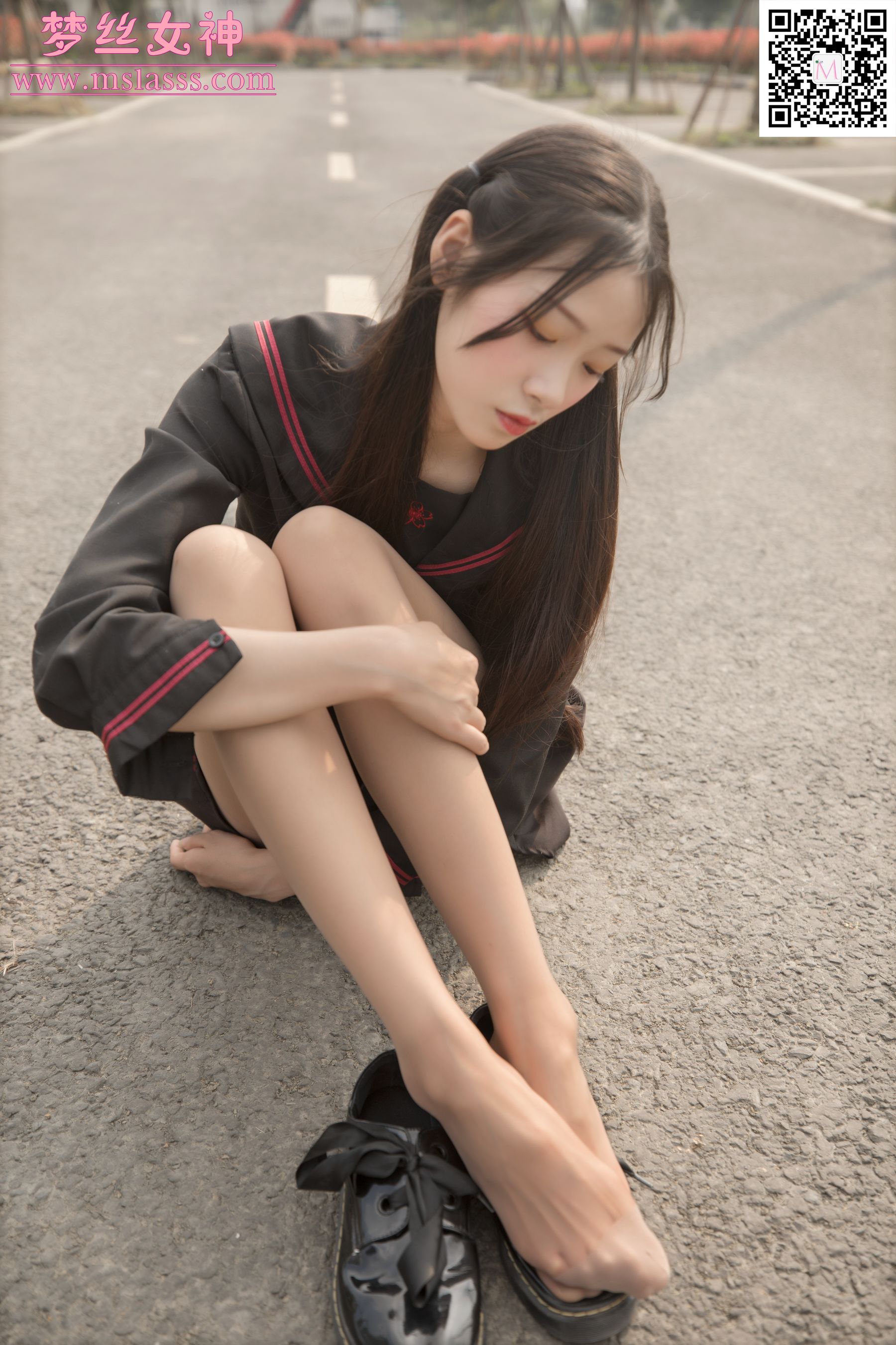 [梦丝女神MSLASS]  诗琪 纤细的腿丫