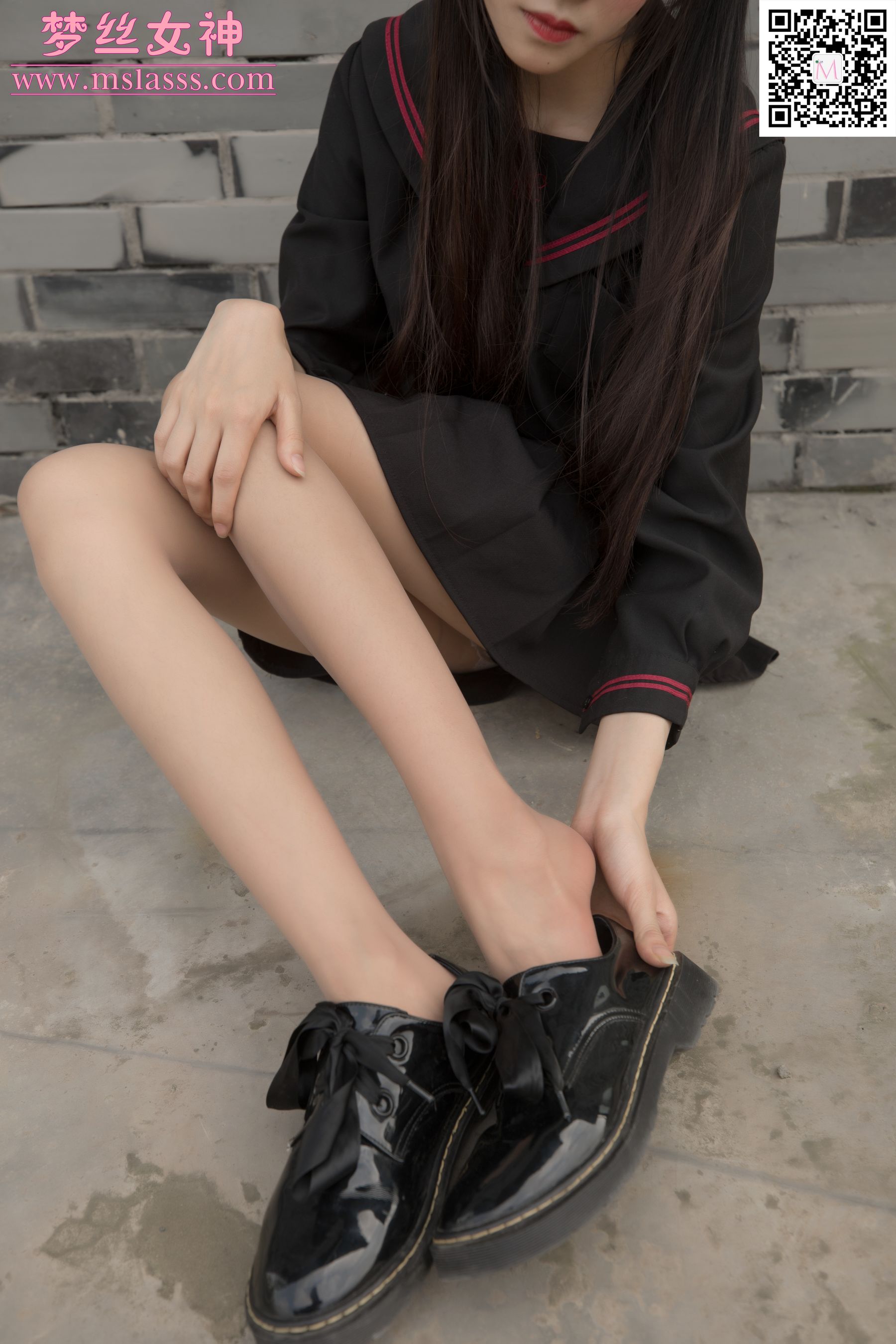 [梦丝女神MSLASS]  诗琪 纤细的腿丫