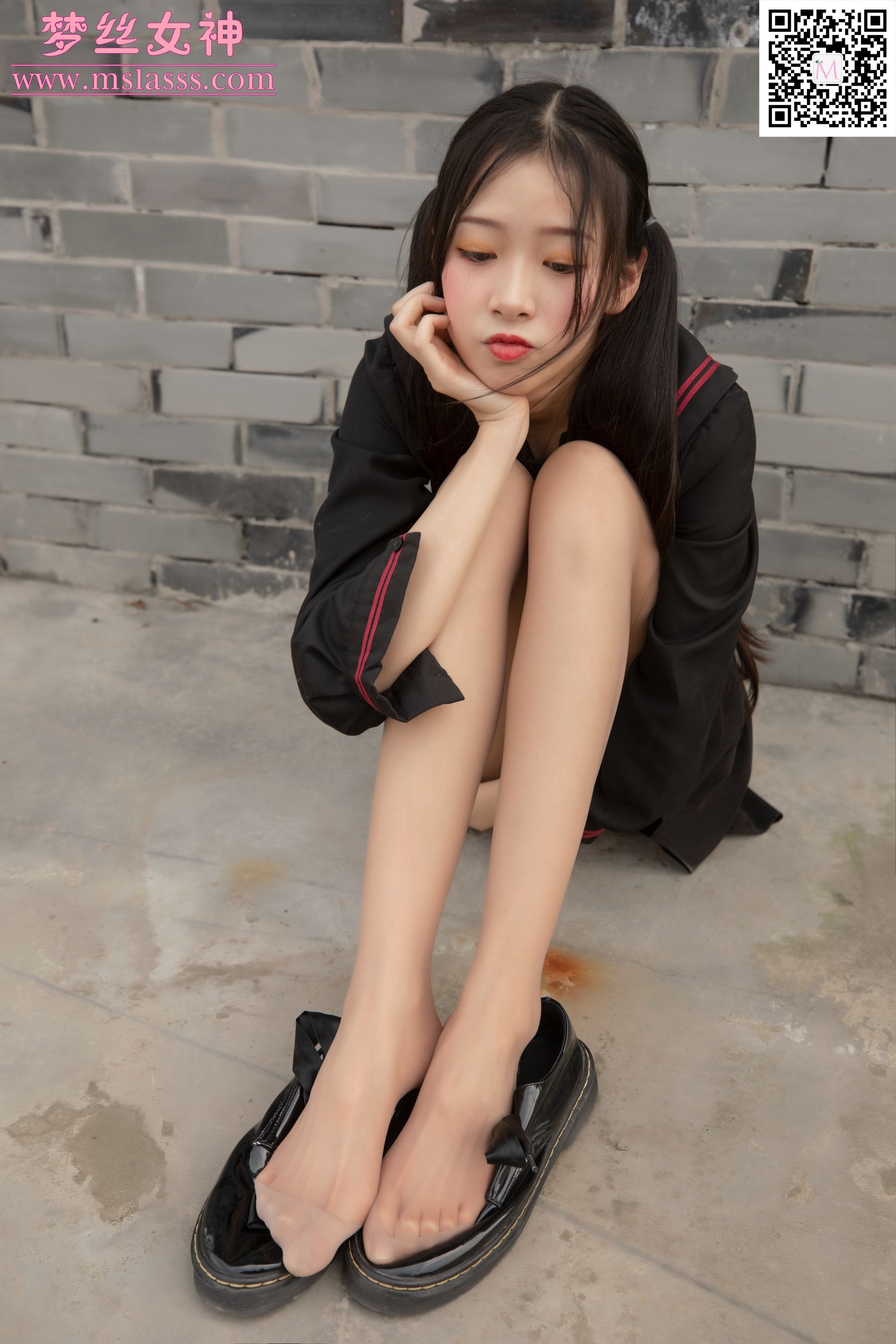 [梦丝女神MSLASS]  诗琪 纤细的腿丫