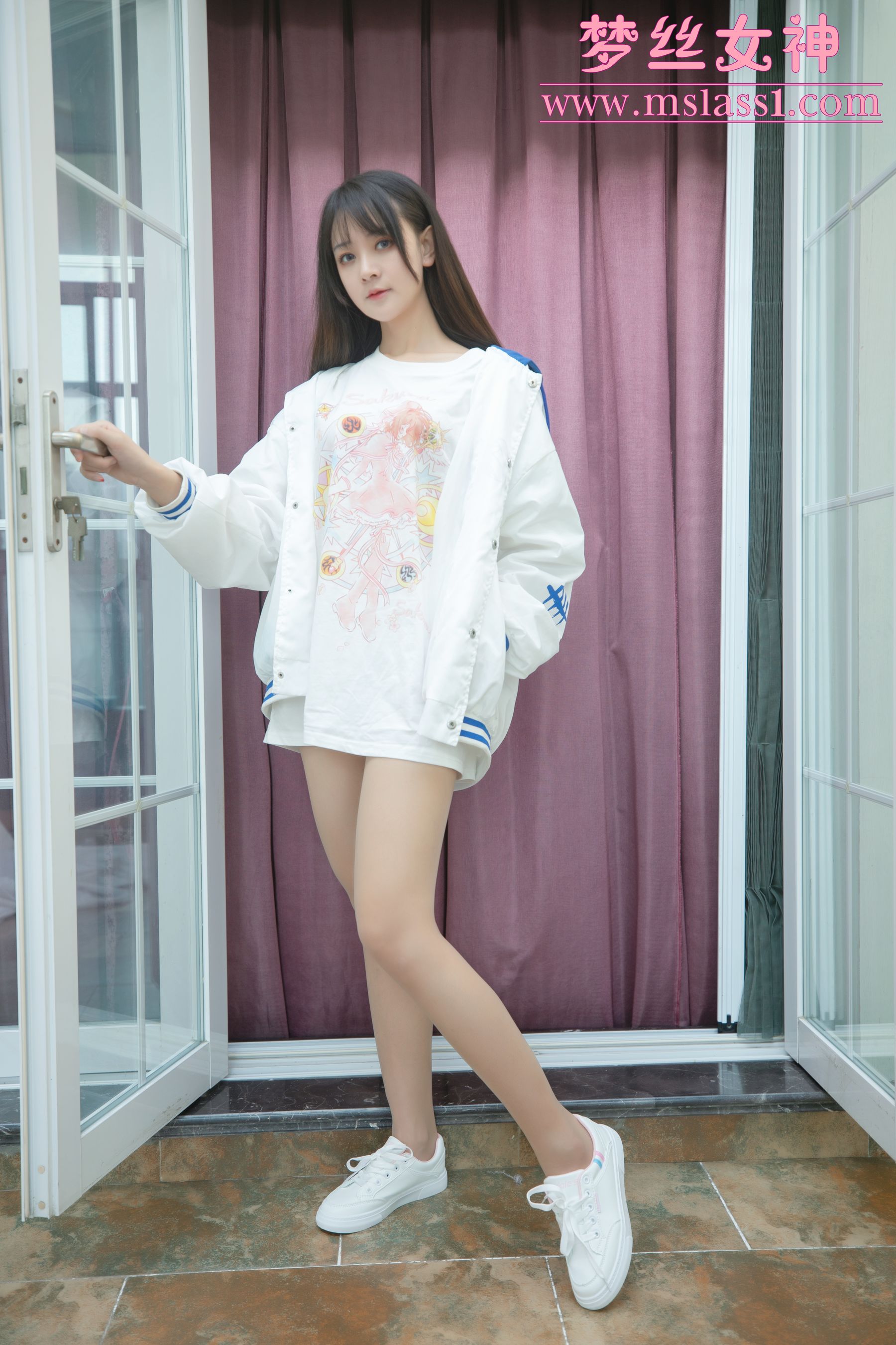 [梦丝女神MSLASS]  郭襄 牛仔裤的超美