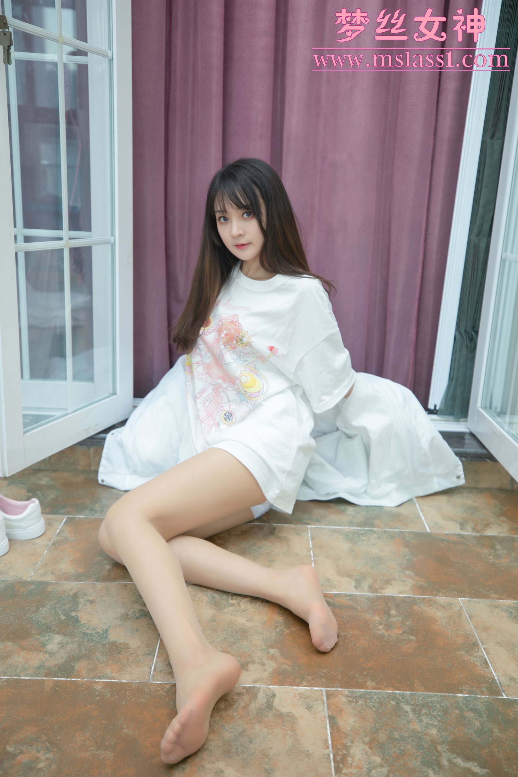[梦丝女神MSLASS]  郭襄 牛仔裤的超美