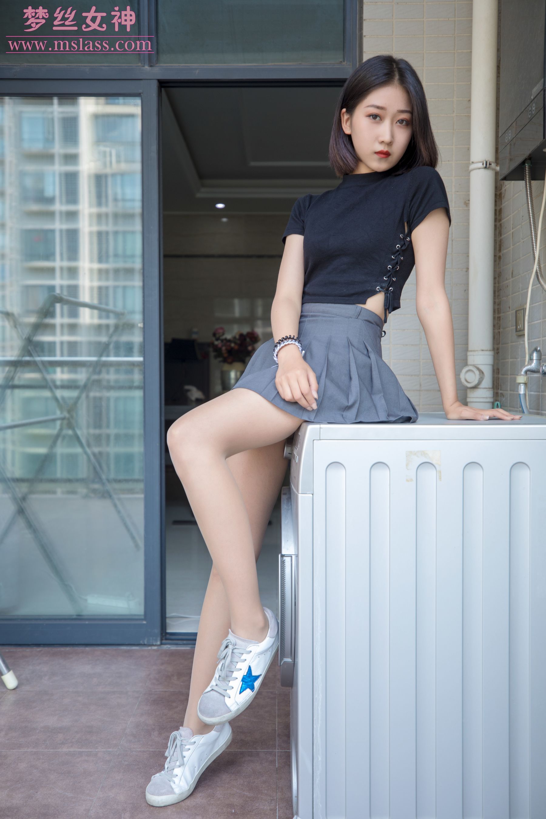 [梦丝女神MSLASS]  阿依古丽 来自新疆的月亮花