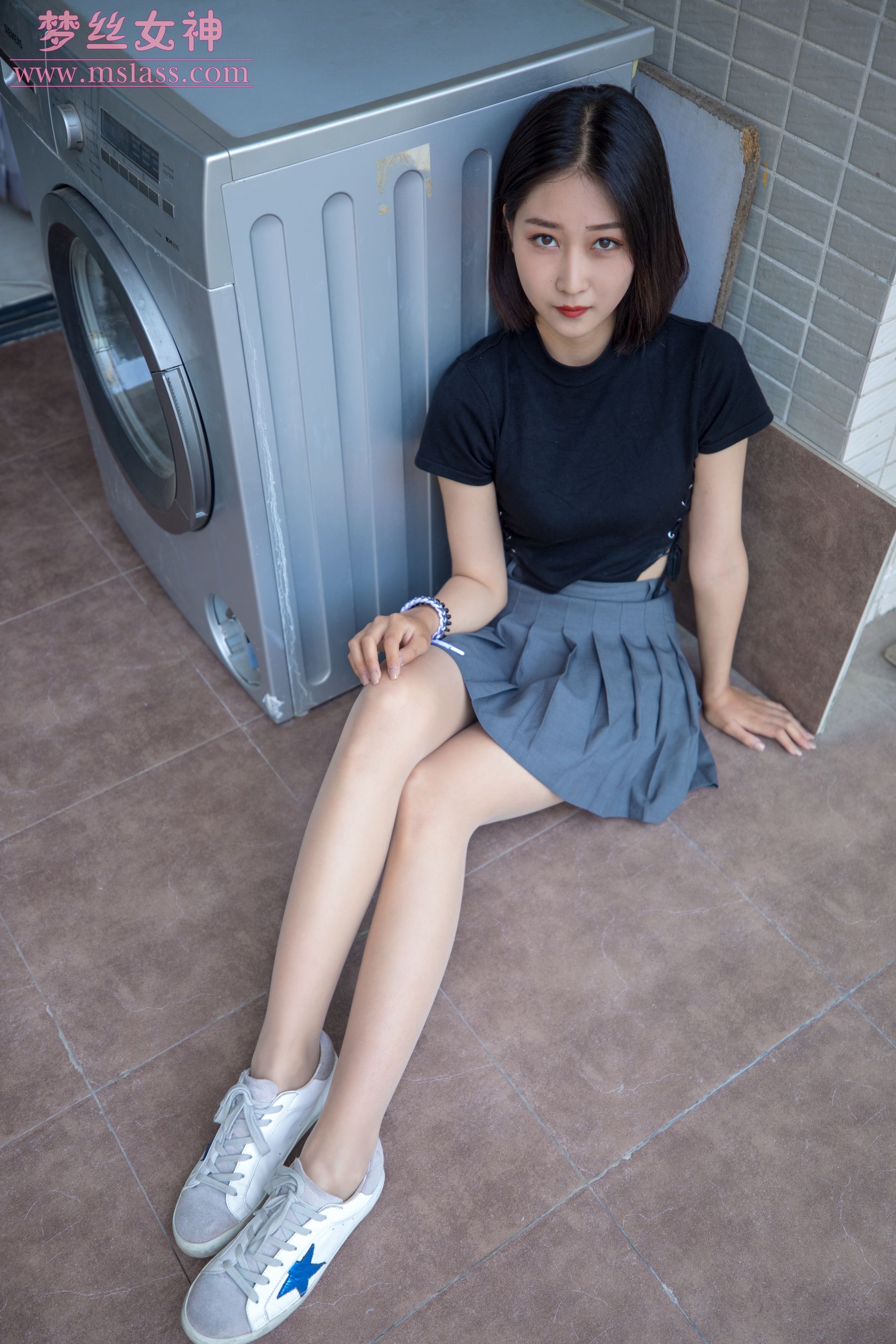 [梦丝女神MSLASS]  阿依古丽 来自新疆的月亮花