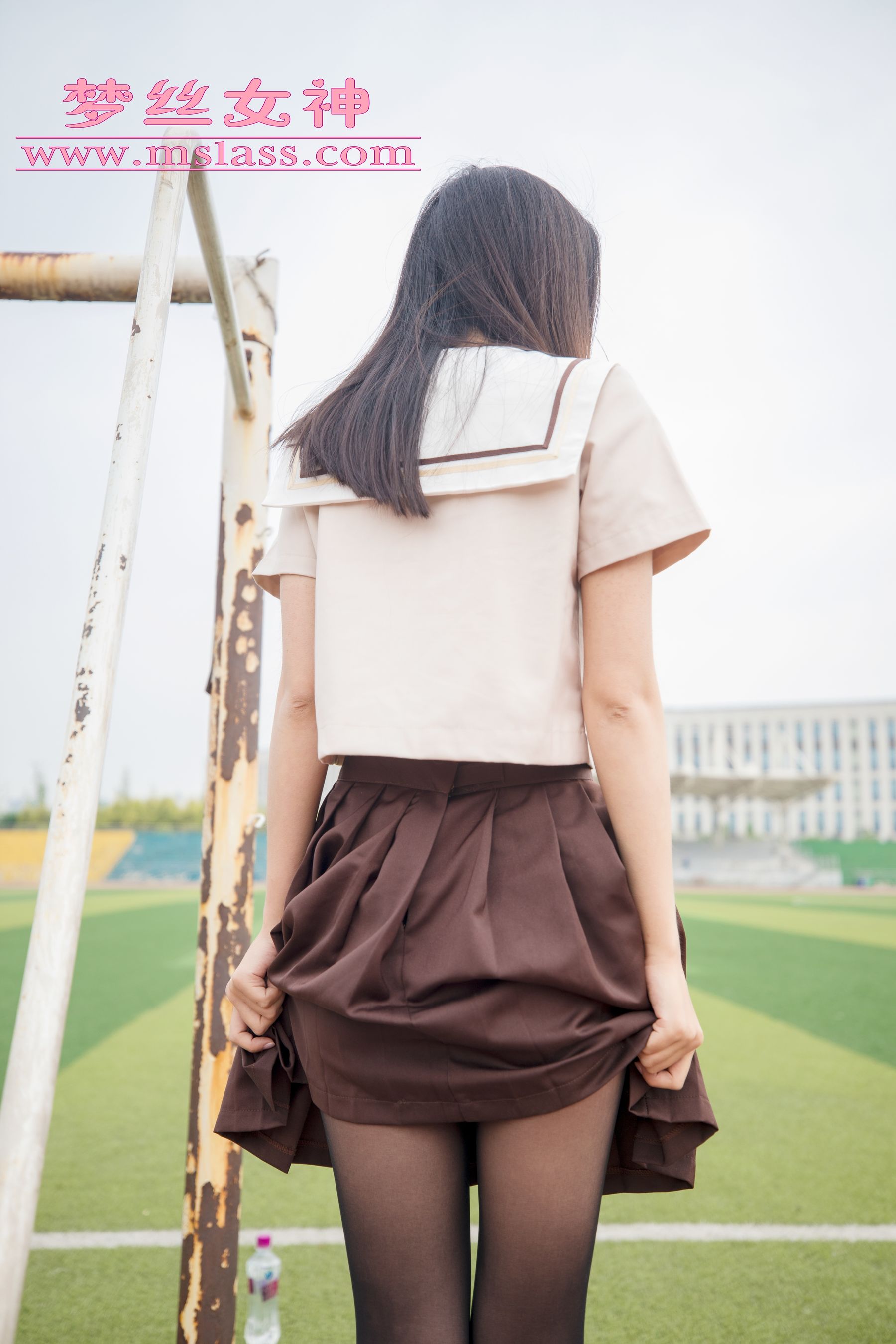 [梦丝女神MSLASS]  雪馨 学院的JK黑丝袜