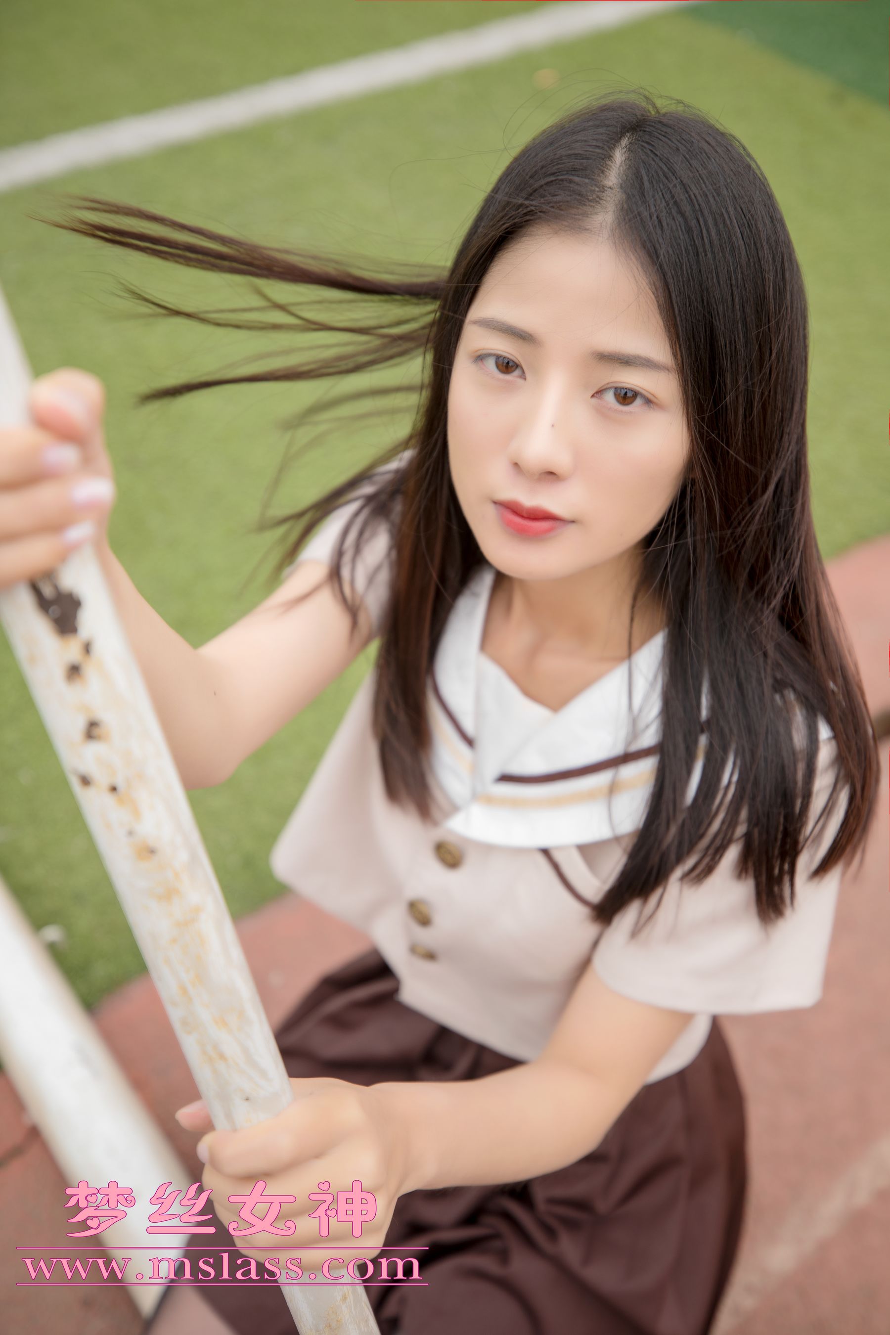 [梦丝女神MSLASS]  雪馨 学院的JK黑丝袜