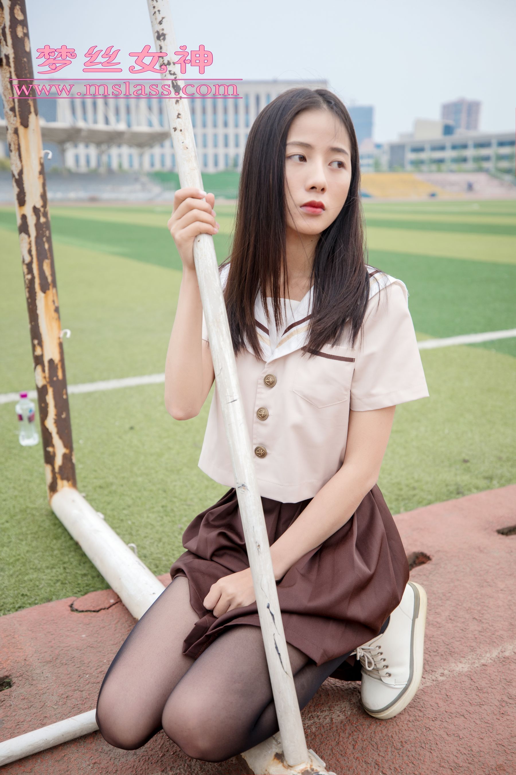 [梦丝女神MSLASS]  雪馨 学院的JK黑丝袜