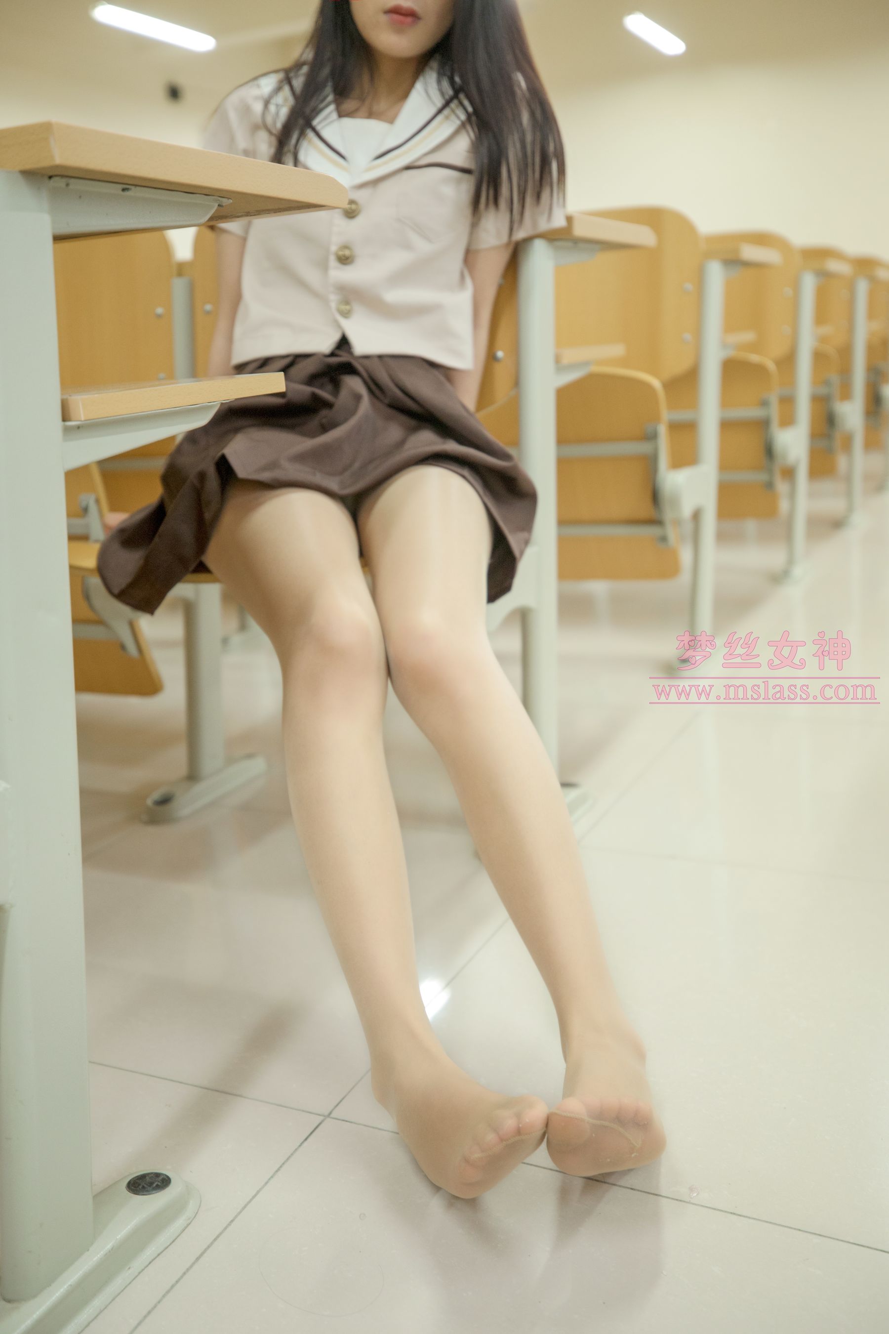 [梦丝女神MSLASS]  雪馨 清新的丝袜美