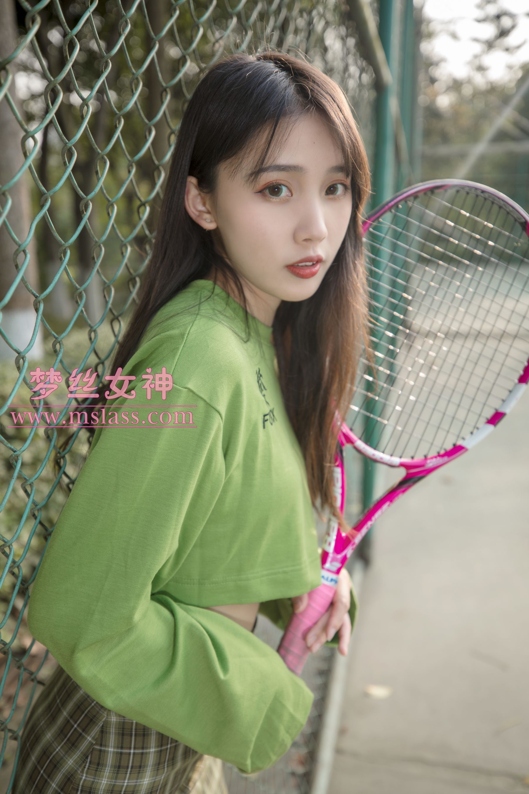 [梦丝女神MSLASS]  香萱 网球少女