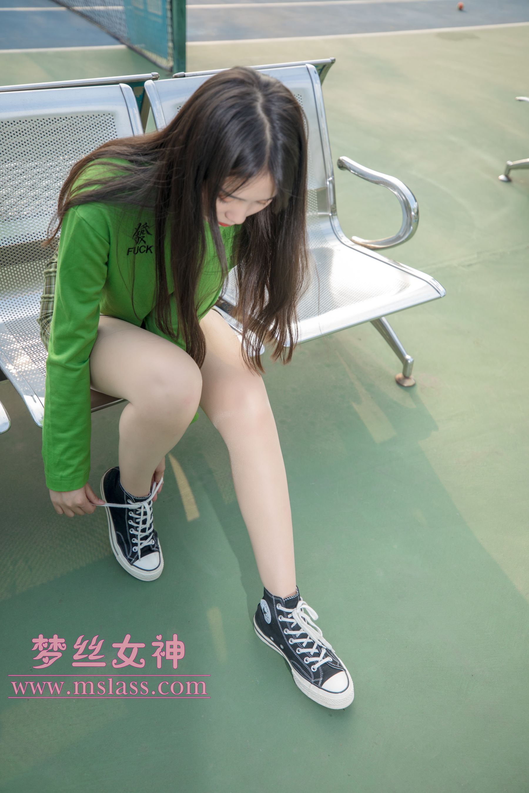 [梦丝女神MSLASS]  香萱 网球少女