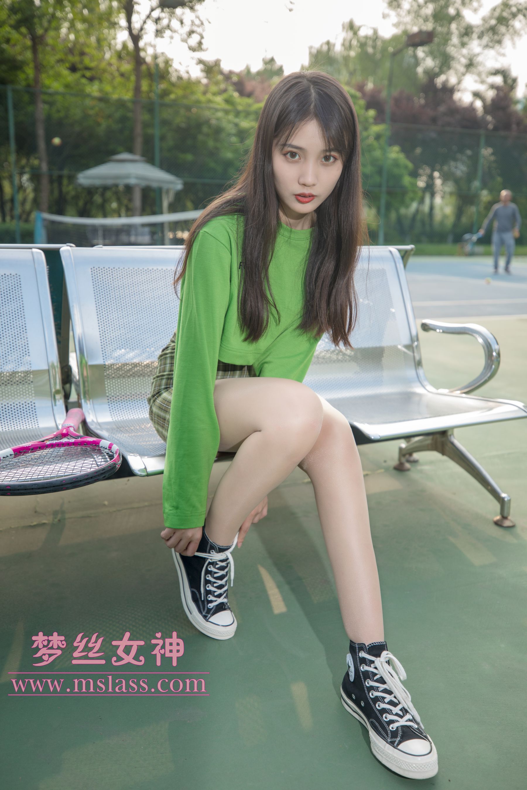 [梦丝女神MSLASS]  香萱 网球少女