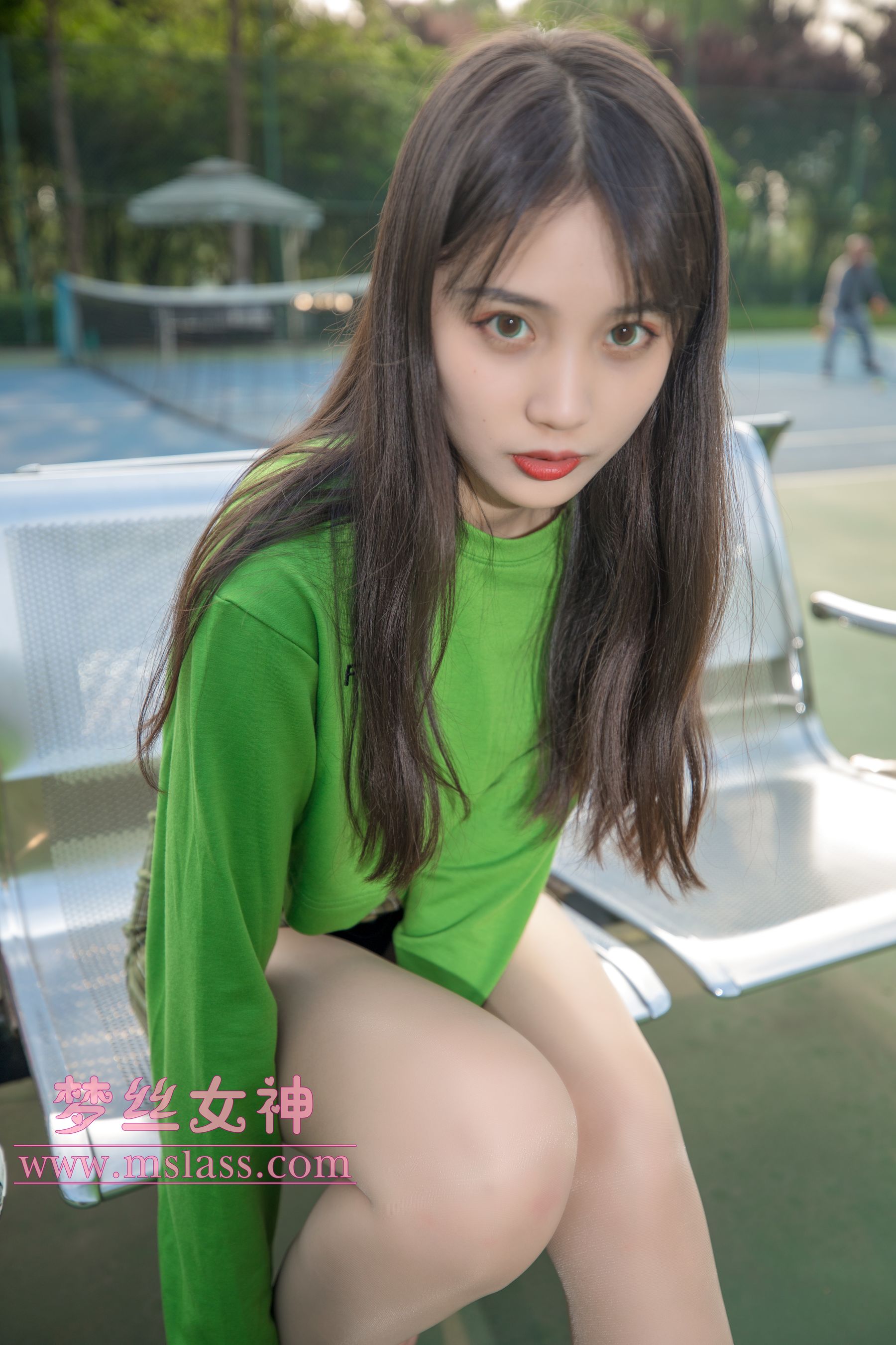 [梦丝女神MSLASS]  香萱 网球少女