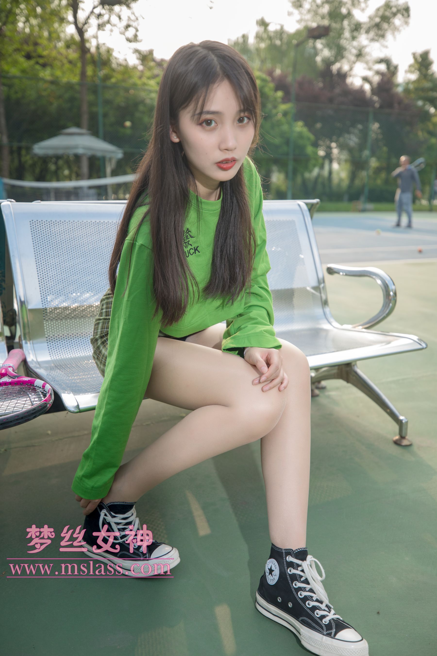 [梦丝女神MSLASS]  香萱 网球少女