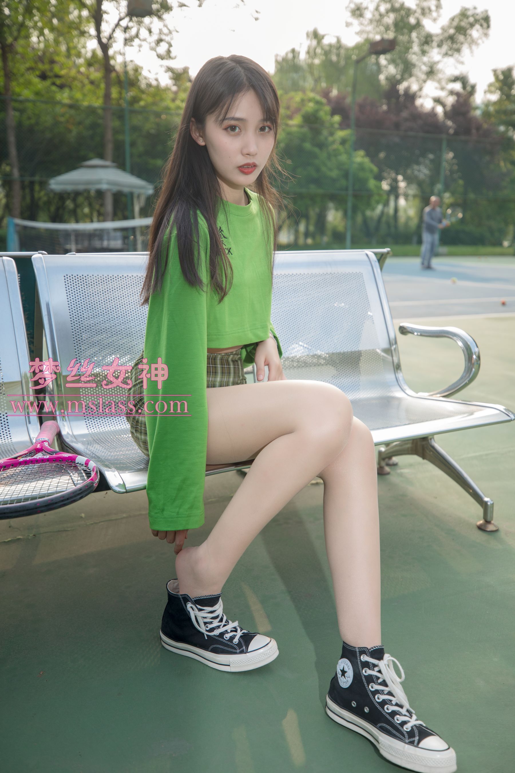[梦丝女神MSLASS]  香萱 网球少女