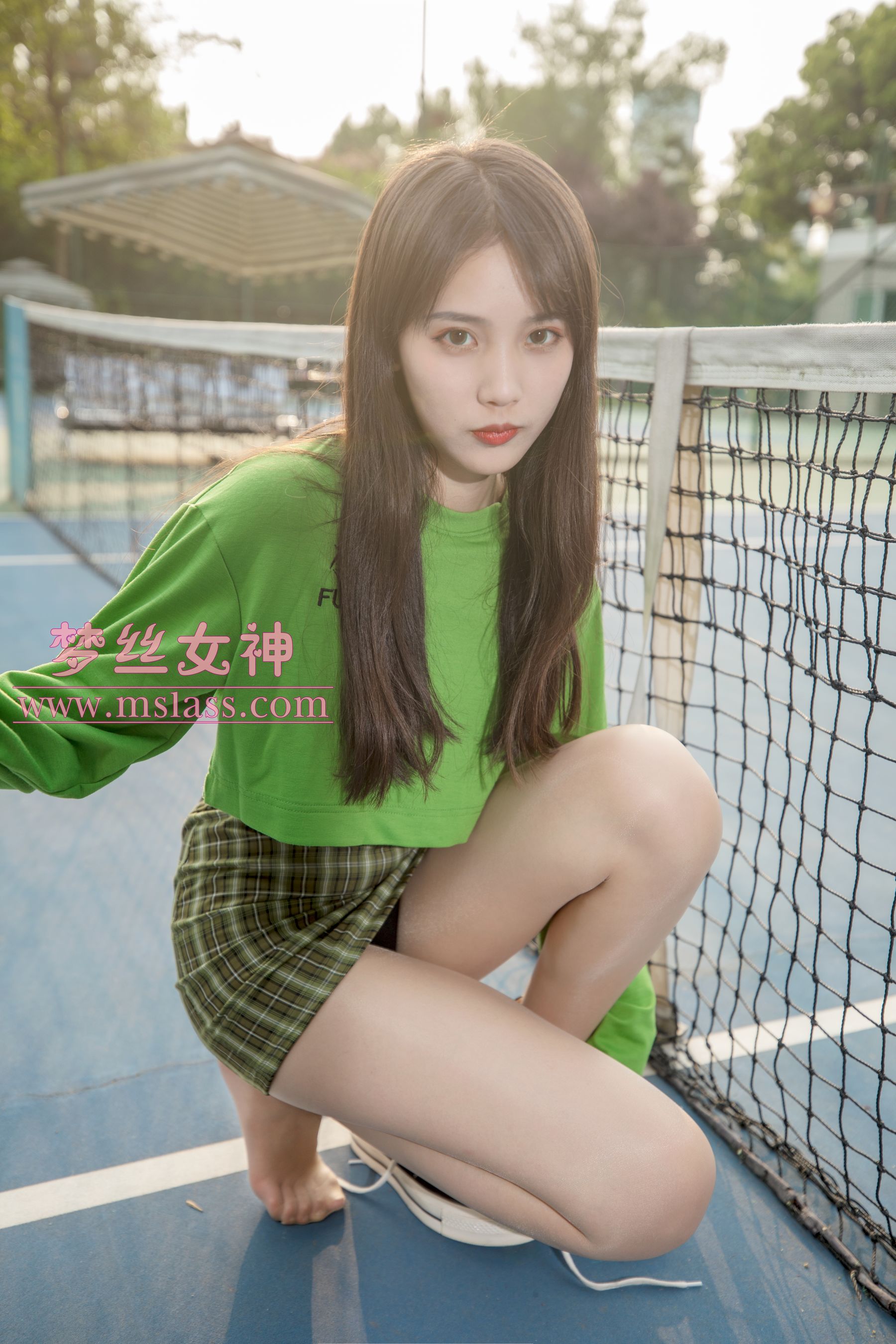 [梦丝女神MSLASS]  香萱 网球少女