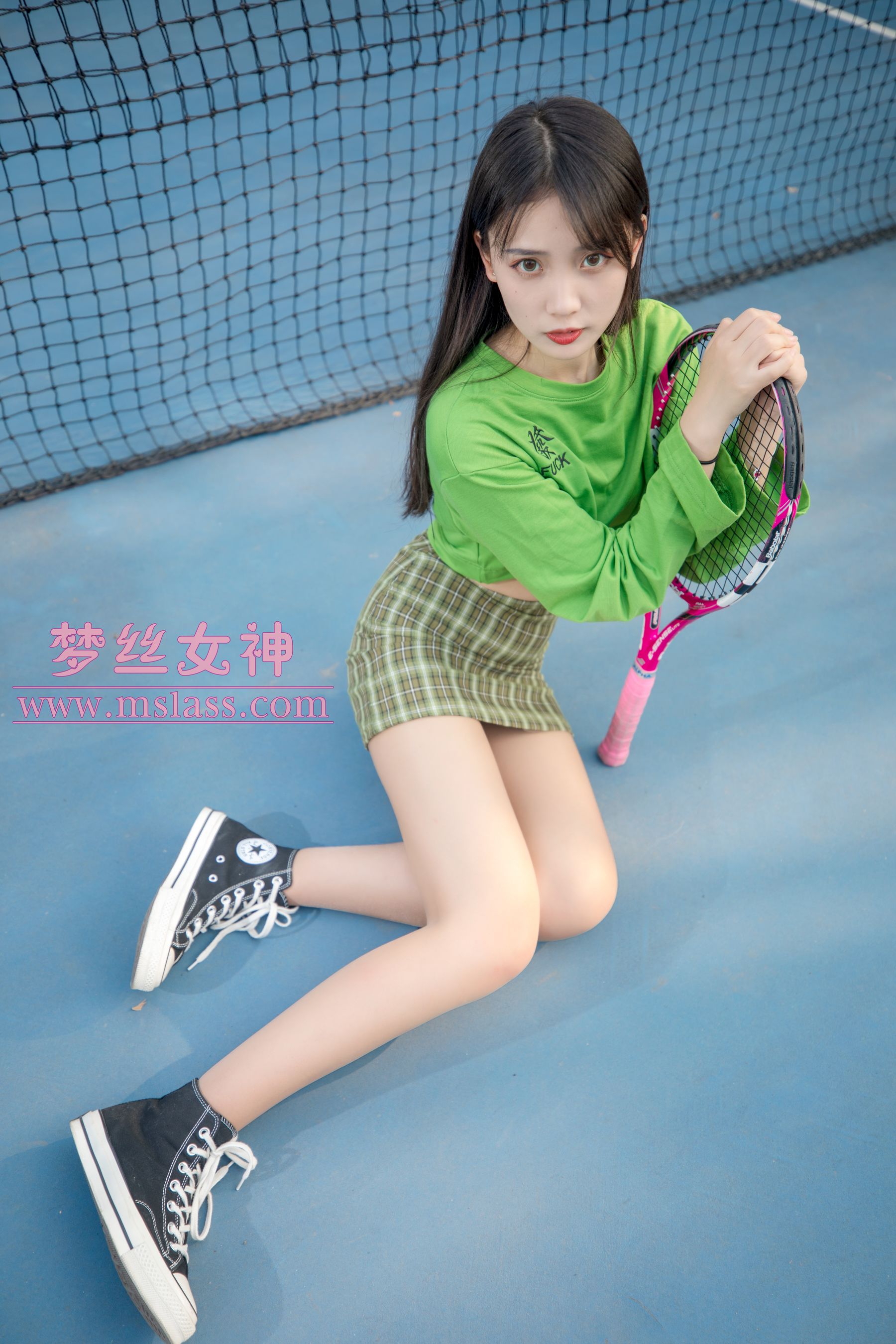 [梦丝女神MSLASS]  香萱 网球少女