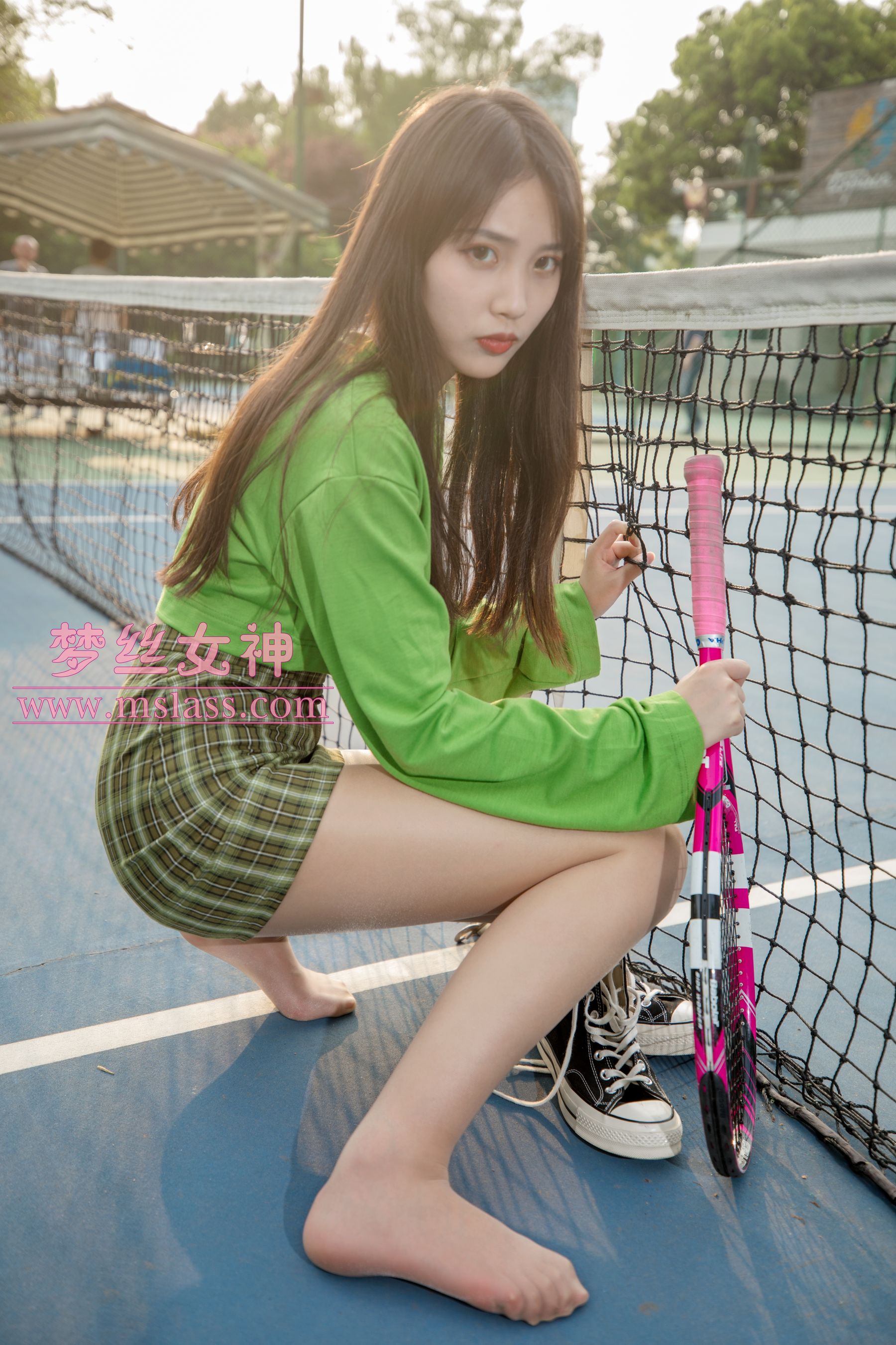 [梦丝女神MSLASS]  香萱 网球少女
