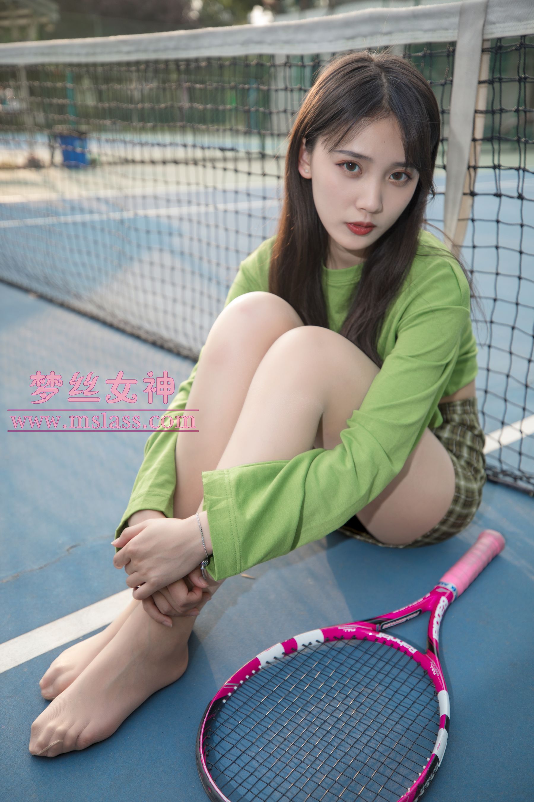[梦丝女神MSLASS]  香萱 网球少女