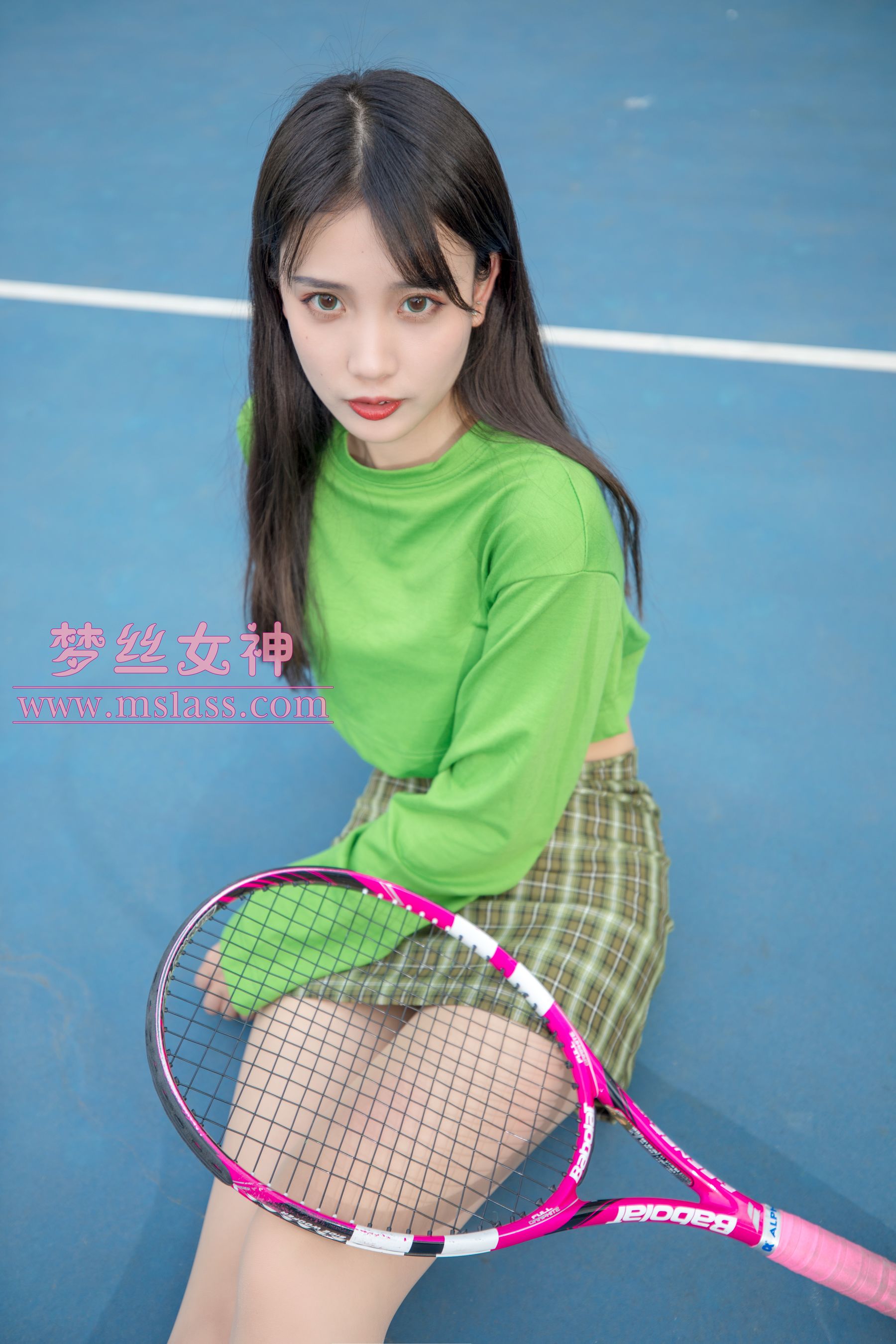 [梦丝女神MSLASS]  香萱 网球少女