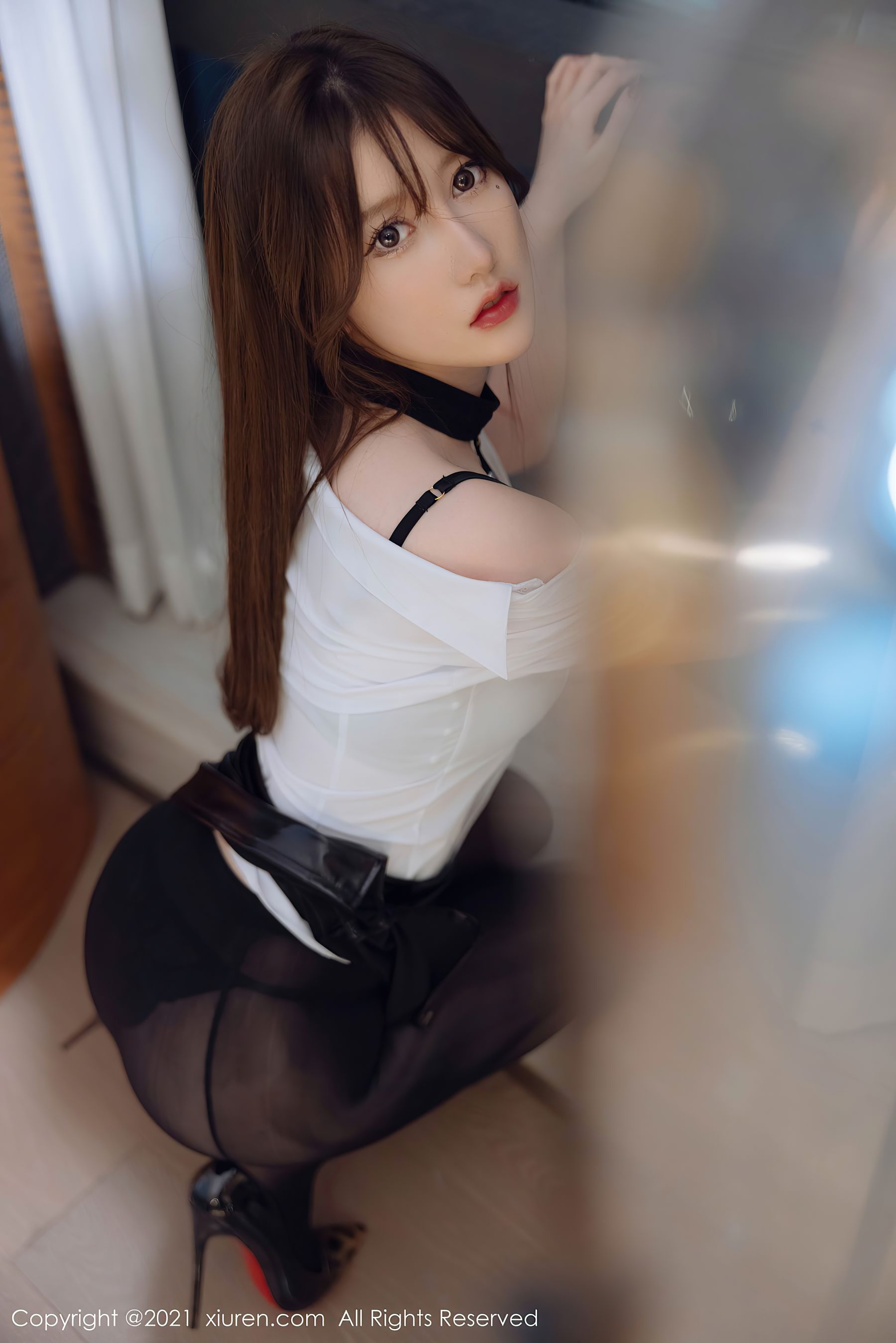 [秀人XiuRen] No.4395 美桃酱