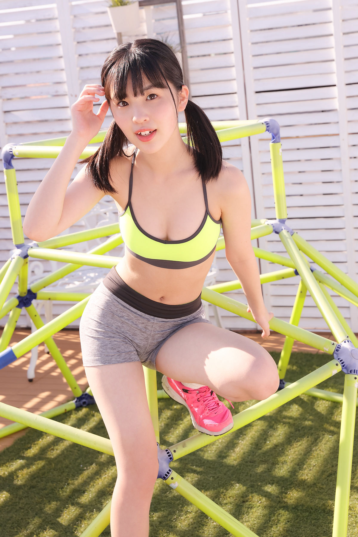 [Minisuka.tv] Ami Manabe 眞辺あみ - Fresh-idol Gallery 95