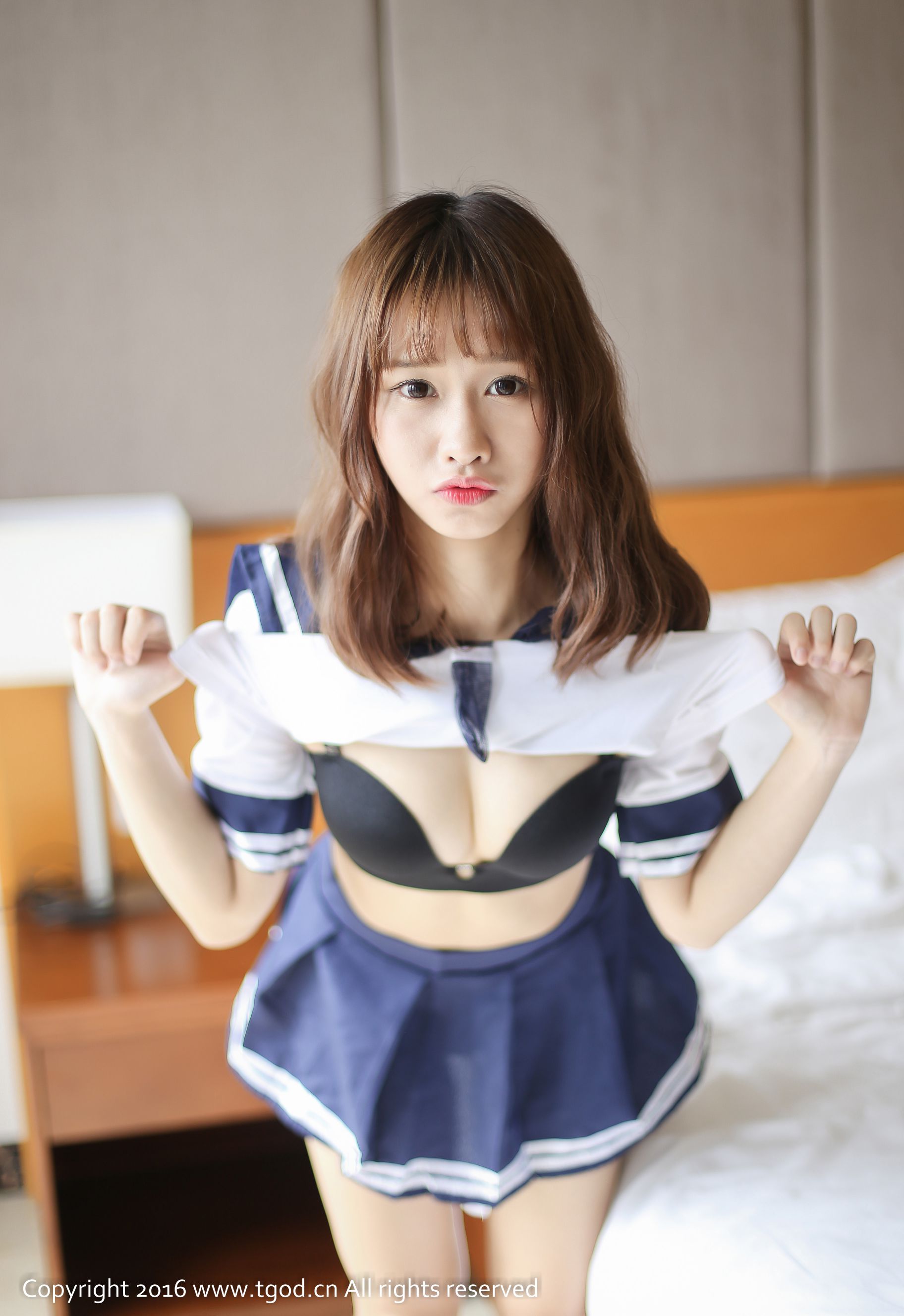 itt尼卡《调皮可耐学生范 制服诱惑》 [推女神TGOD]
