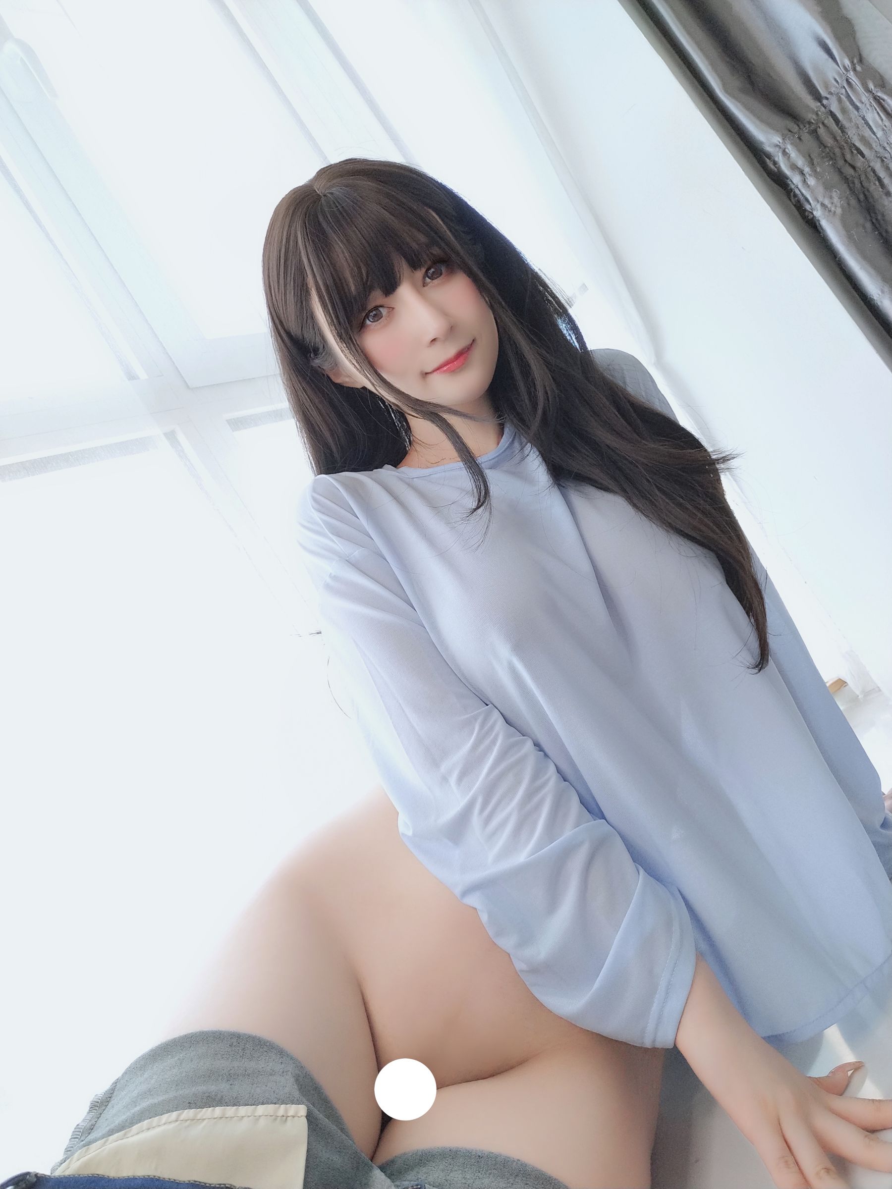 [福利COS] Coser小姐姐白银 - 臀 特写
