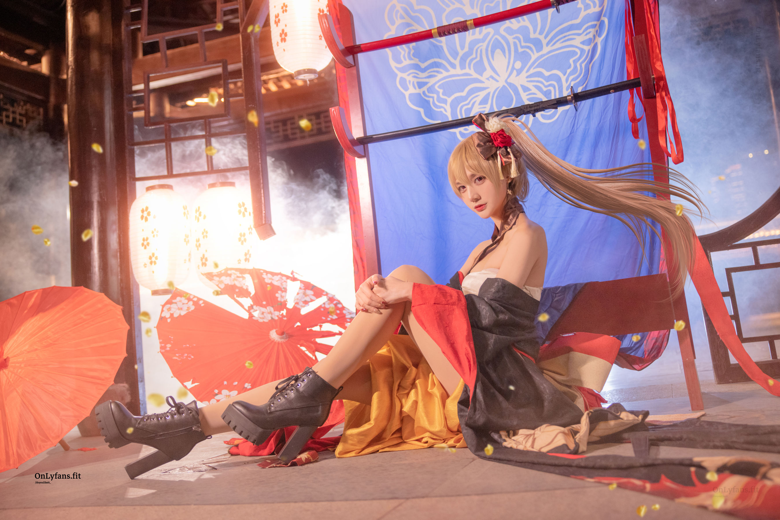 [福利COS] COS妹子仙九Airi - 让巴尔