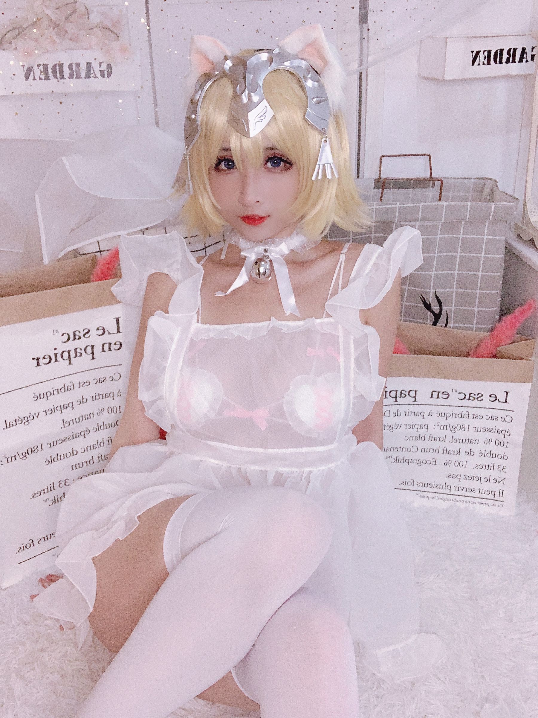 [福利COS] COS福利rioko凉凉子 - 白贞德女仆
