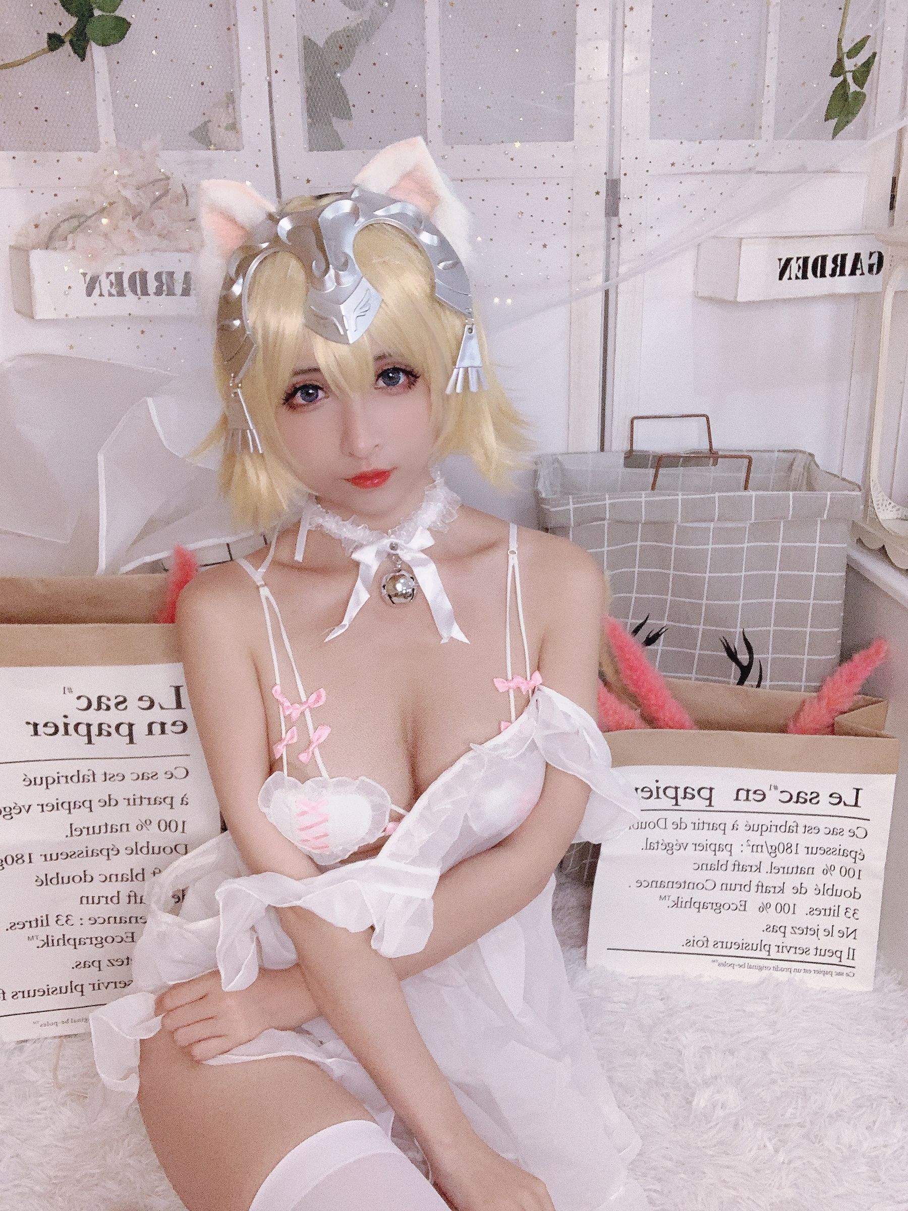 [福利COS] COS福利rioko凉凉子 - 白贞德女仆