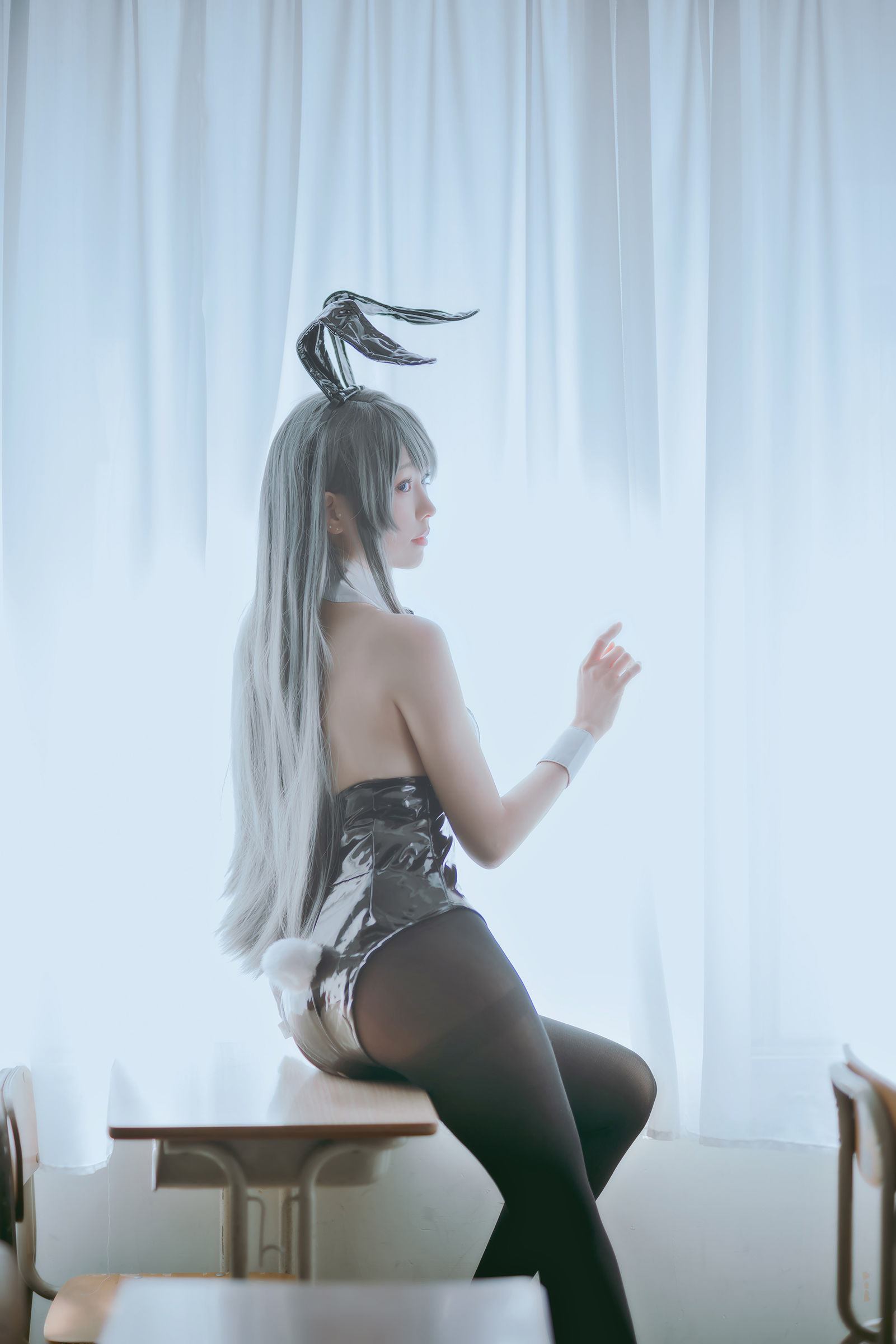 [福利COS] Ely_eee(ElyEE子) - 麻衣学姊