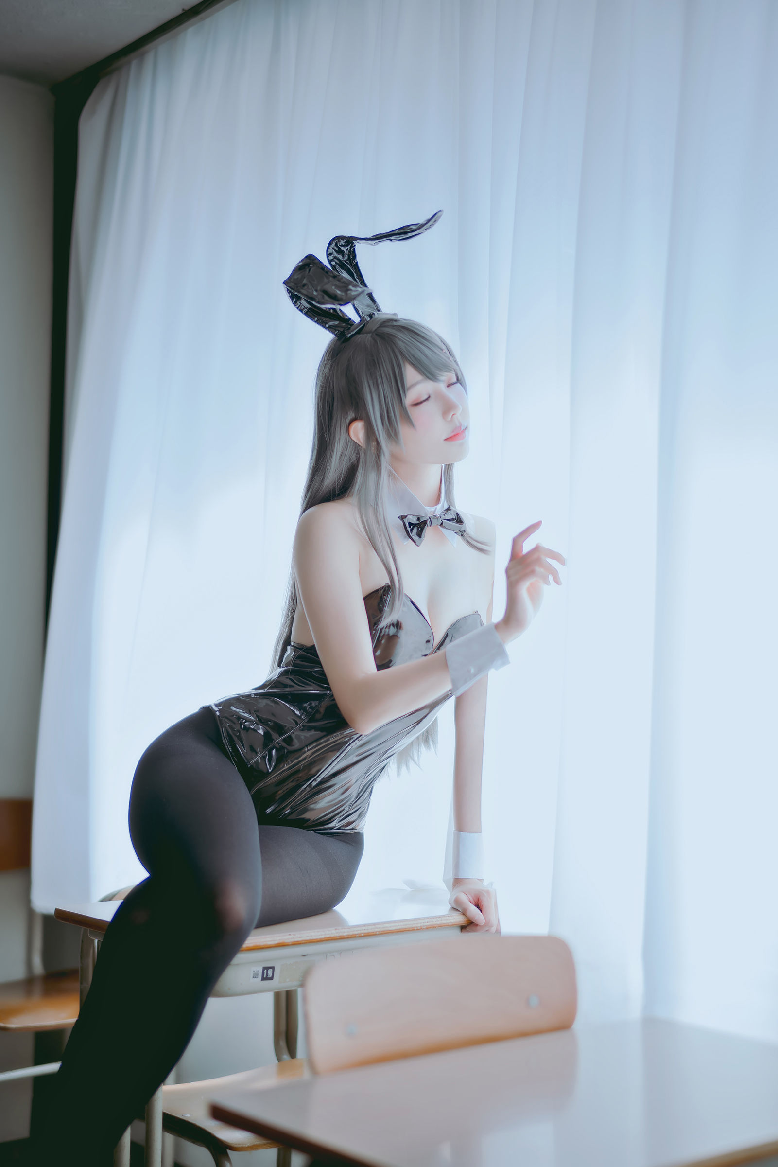 [福利COS] Ely_eee(ElyEE子) - 麻衣学姊