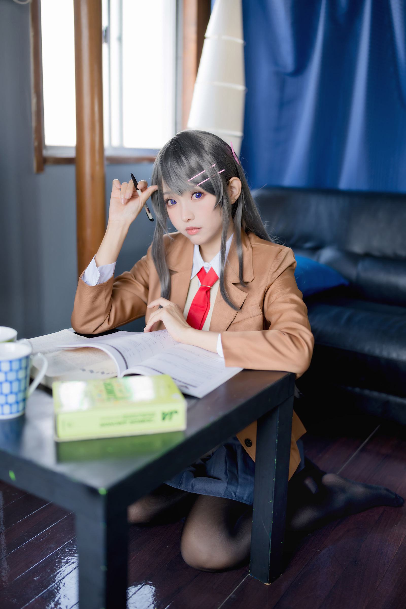 [福利COS] Ely_eee(ElyEE子) - 麻衣学姊