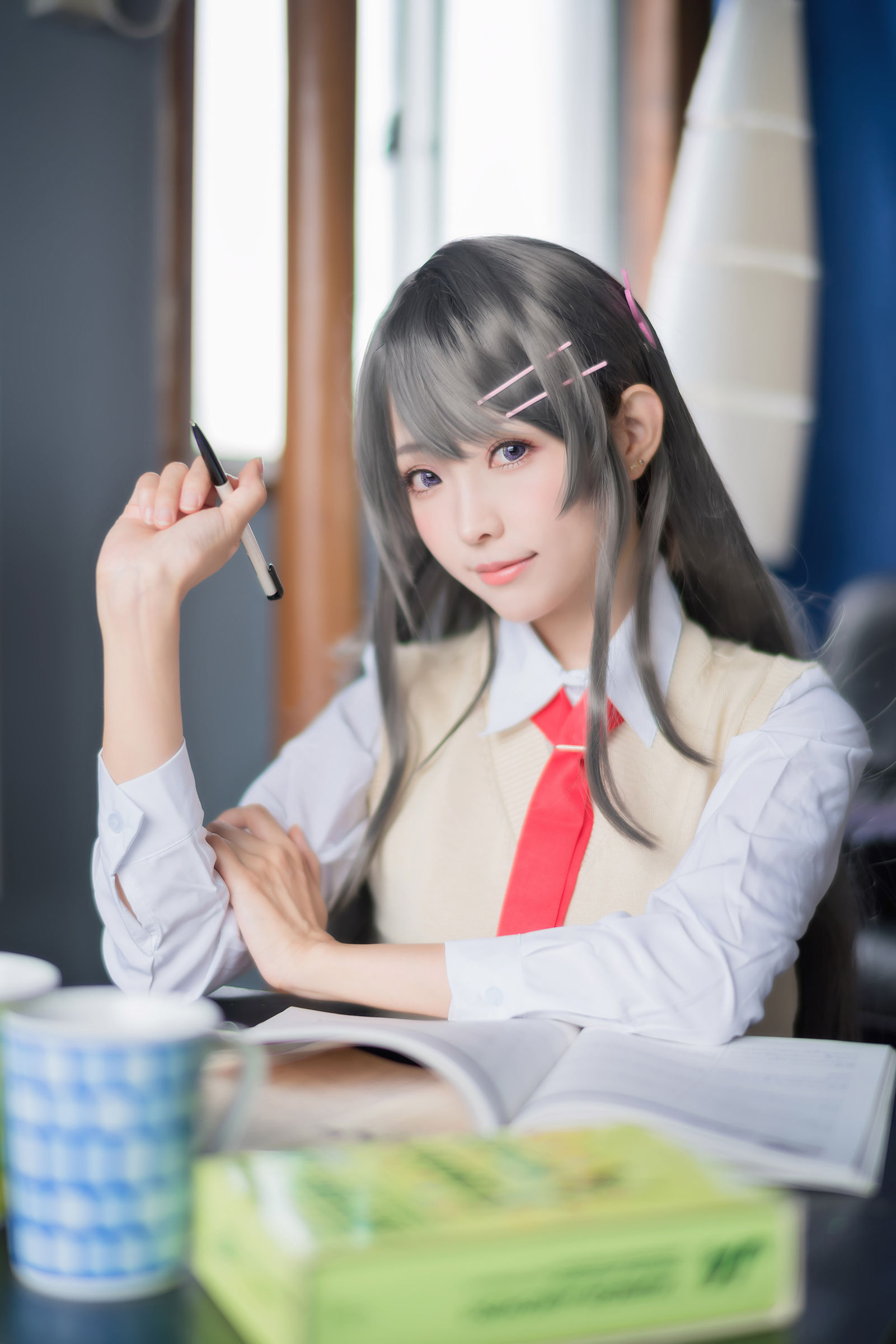 [福利COS] Ely_eee(ElyEE子) - 麻衣学姊