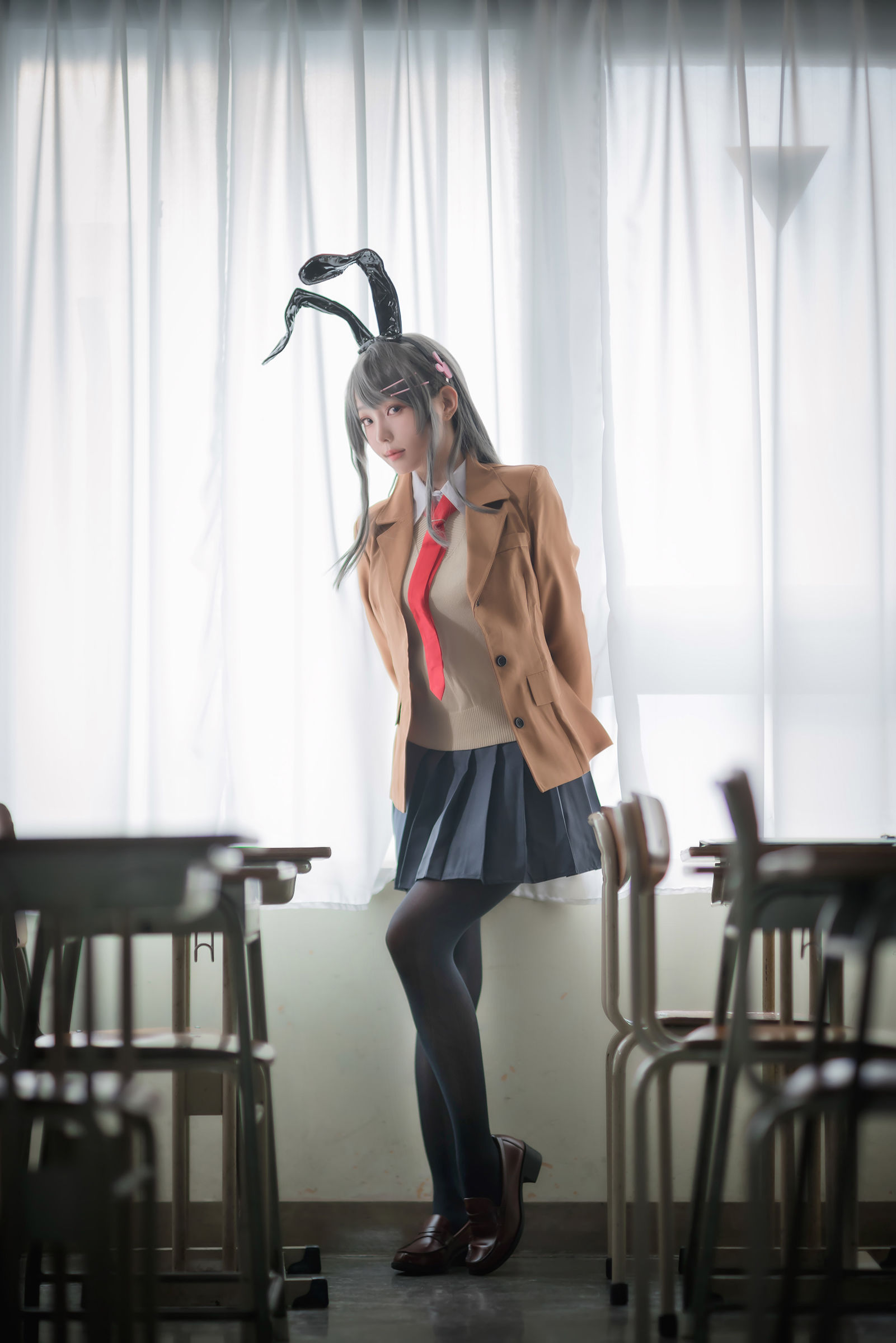 [福利COS] Ely_eee(ElyEE子) - 麻衣学姊