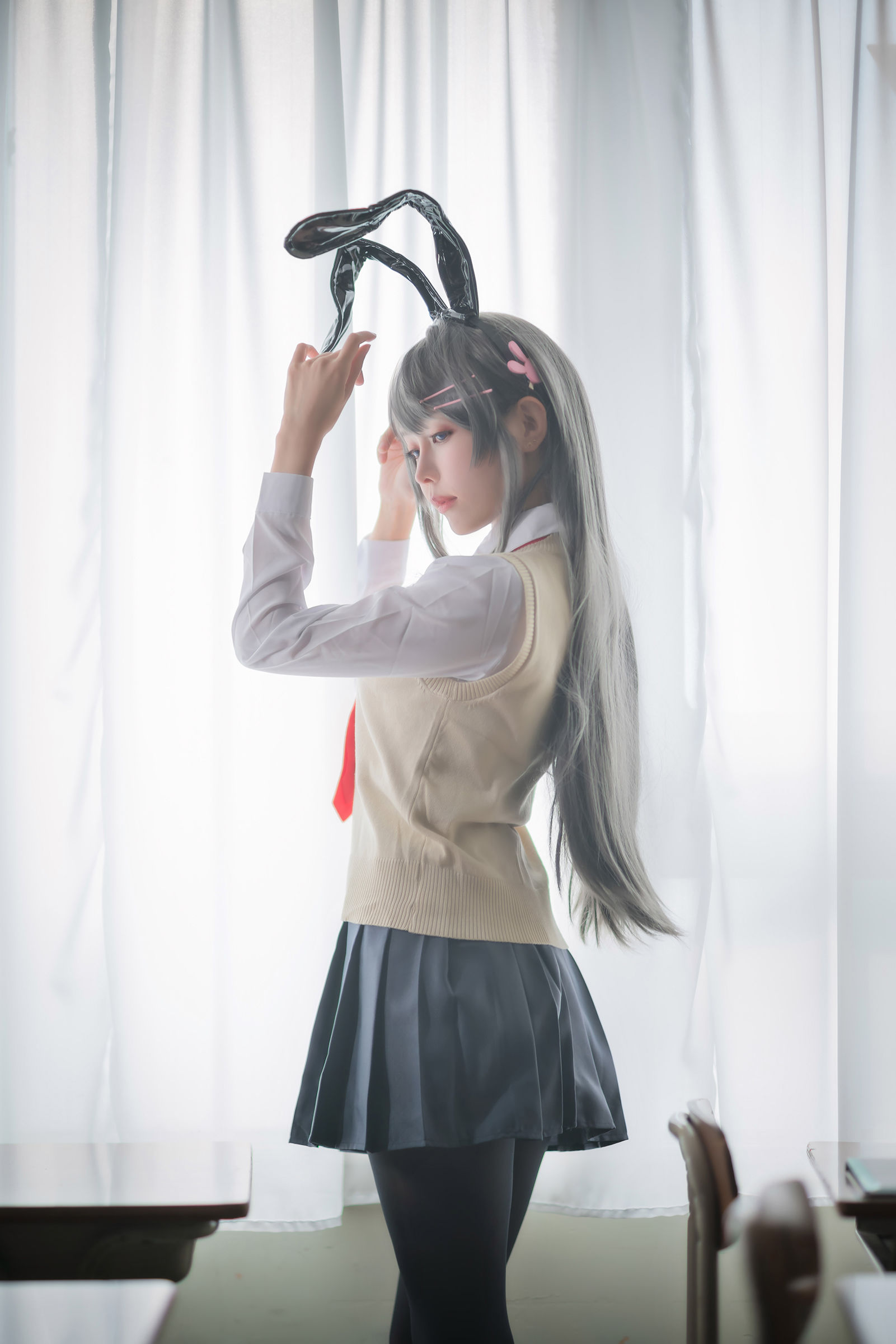 [福利COS] Ely_eee(ElyEE子) - 麻衣学姊
