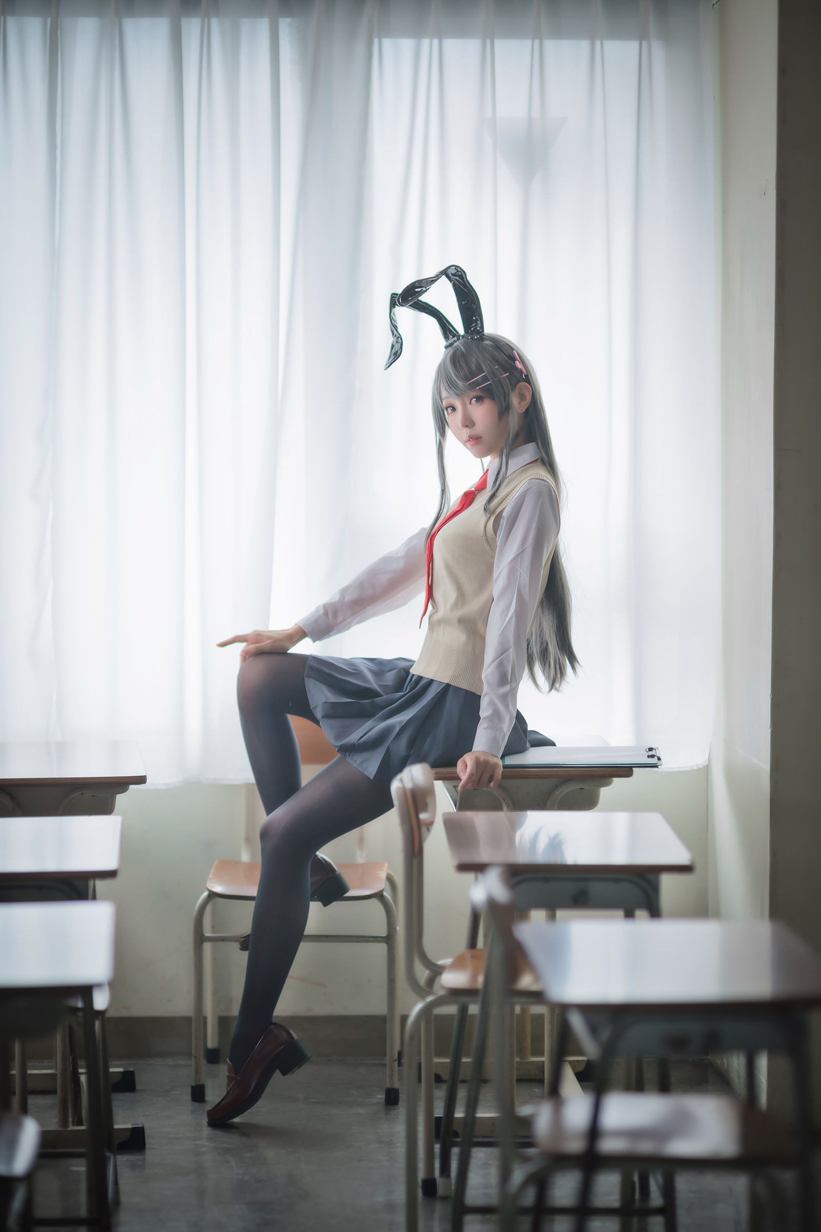 [福利COS] Ely_eee(ElyEE子) - 麻衣学姊