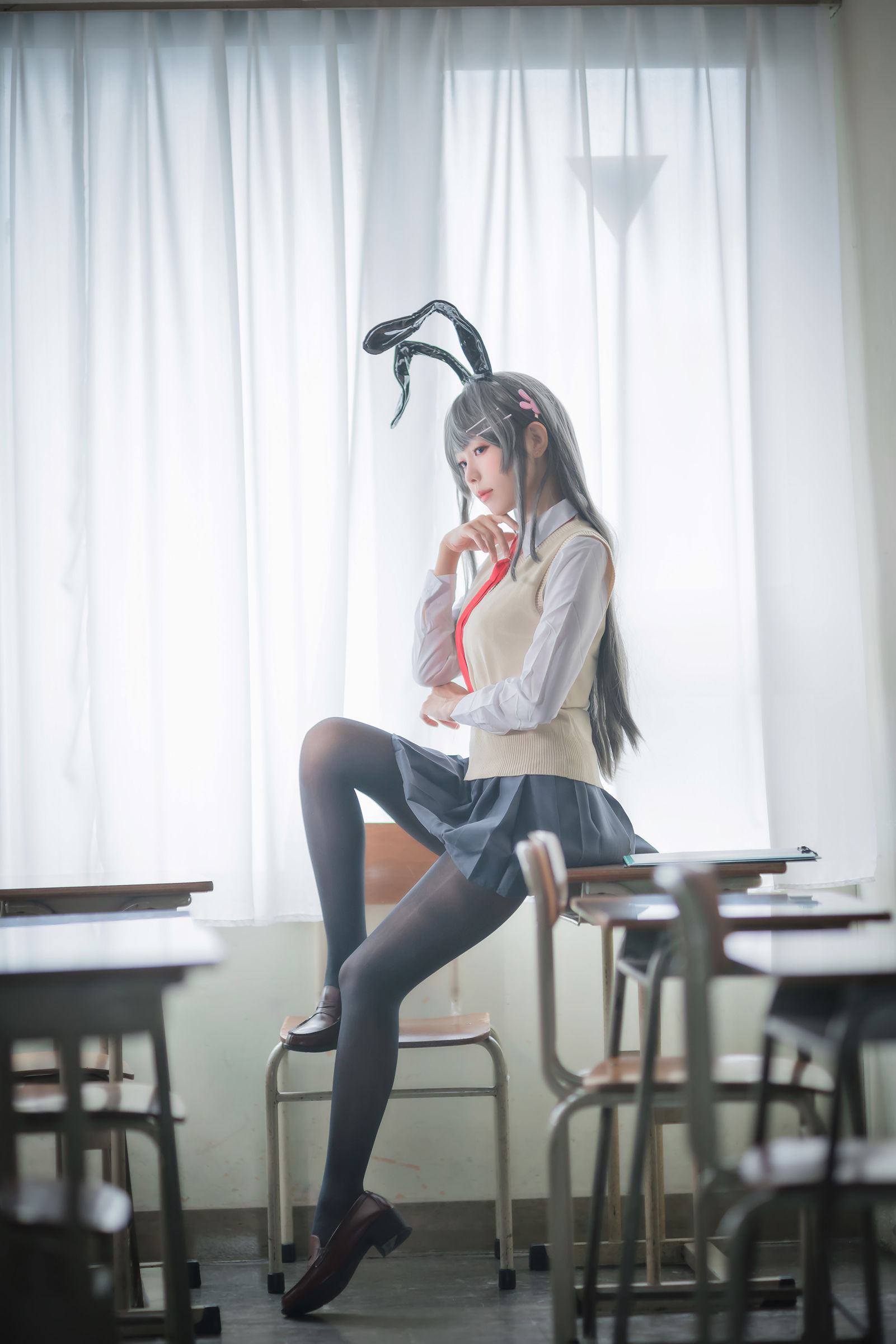 [福利COS] Ely_eee(ElyEE子) - 麻衣学姊
