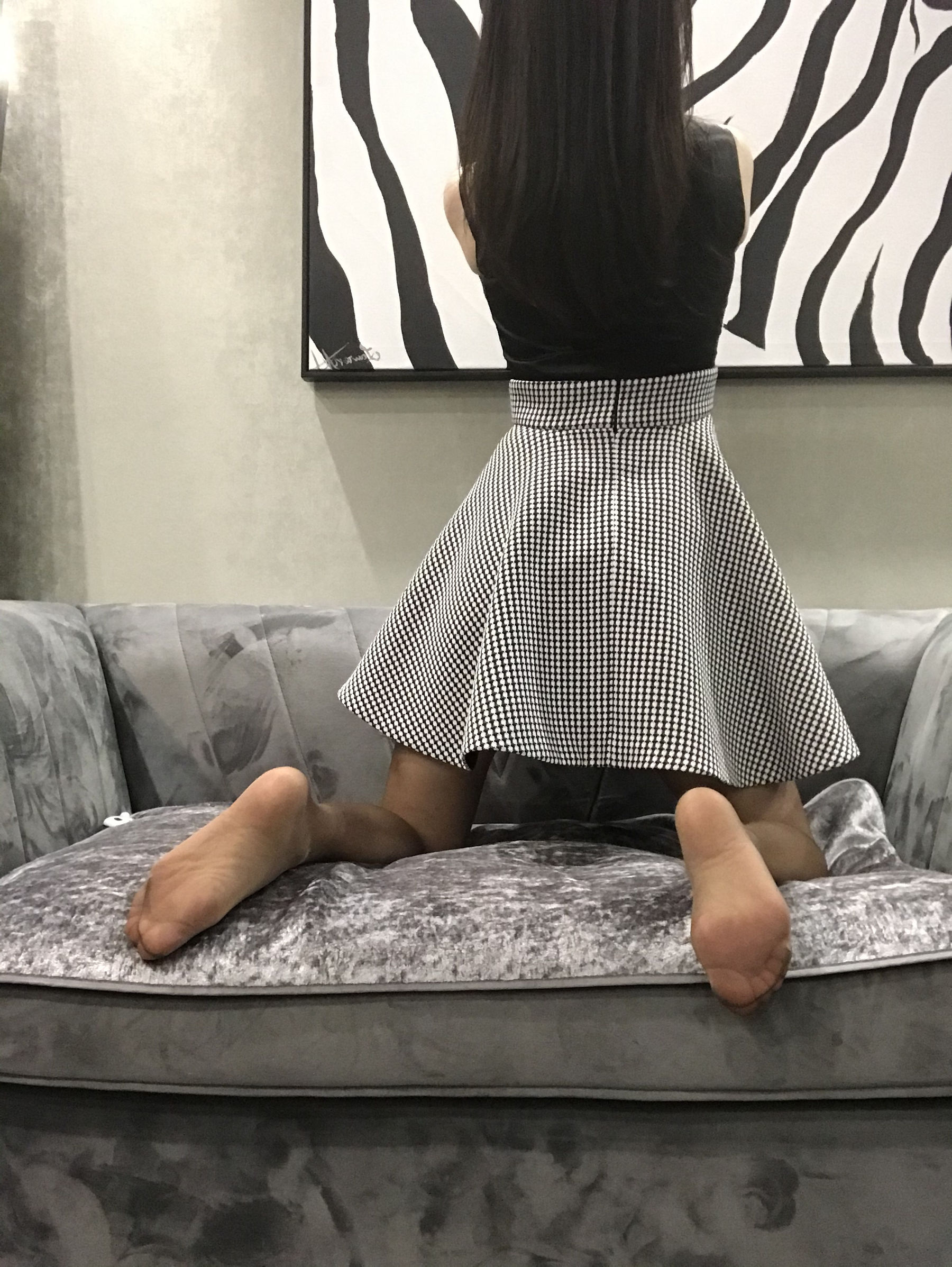 [福利COS] 丝足博主麋鹿_Monroe 2020.04.20 红高黑丝